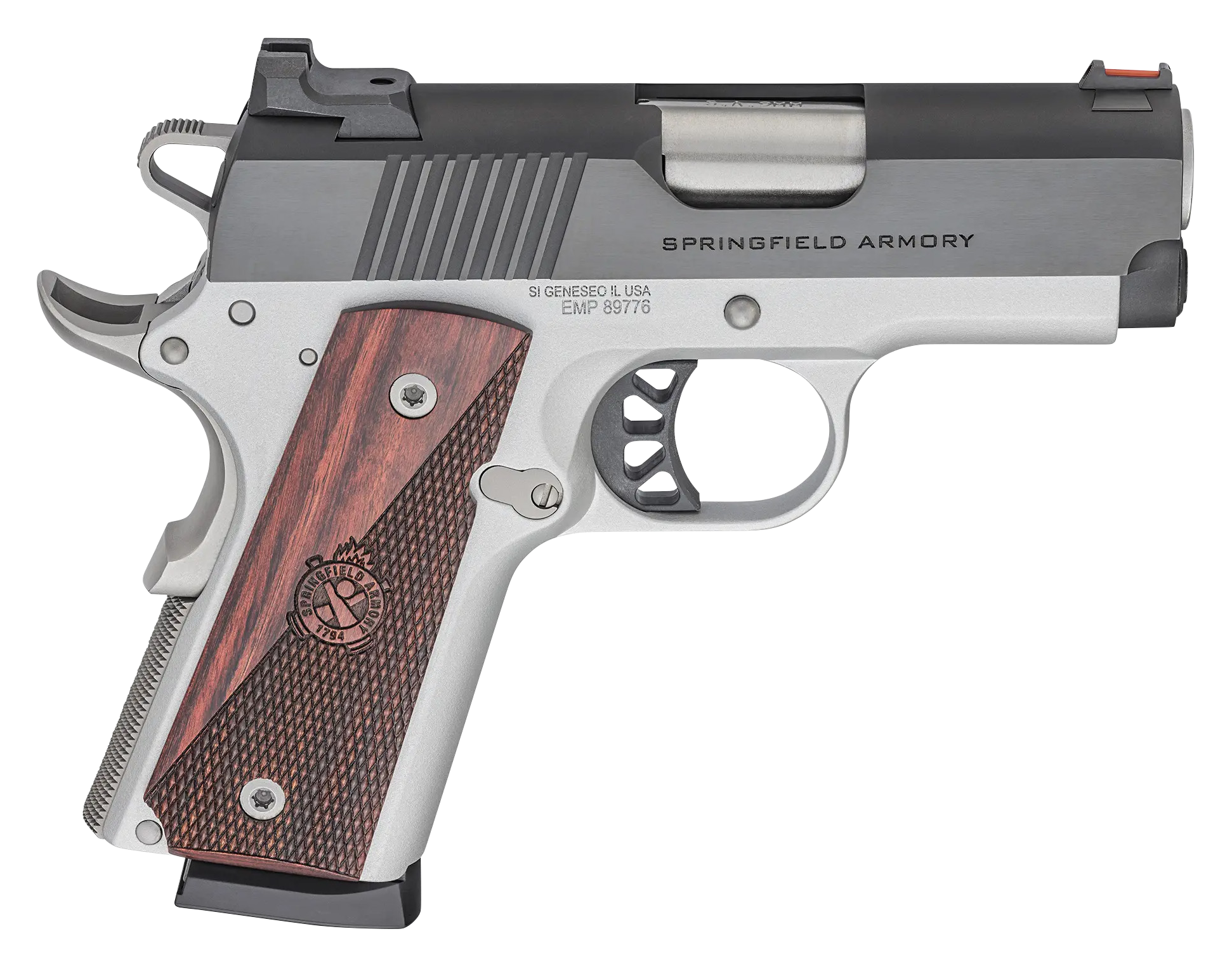 Springfield Armory 1911 Ronin EMP 4 SemiAuto Pistol  3  9 Round Cap