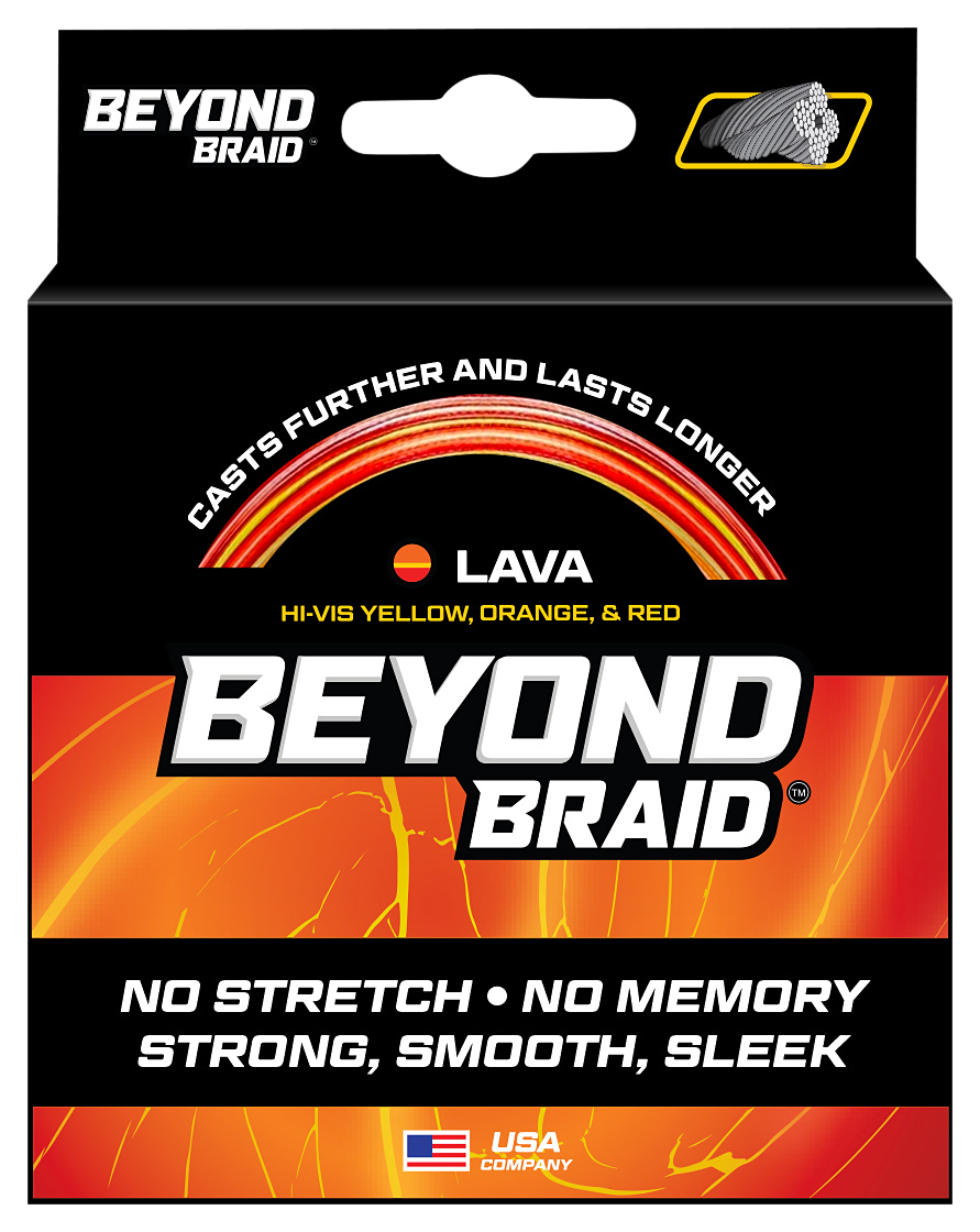 Image of Beyond Braid Braided Fishing Line - Lava - 300 Yards - 20 lb.