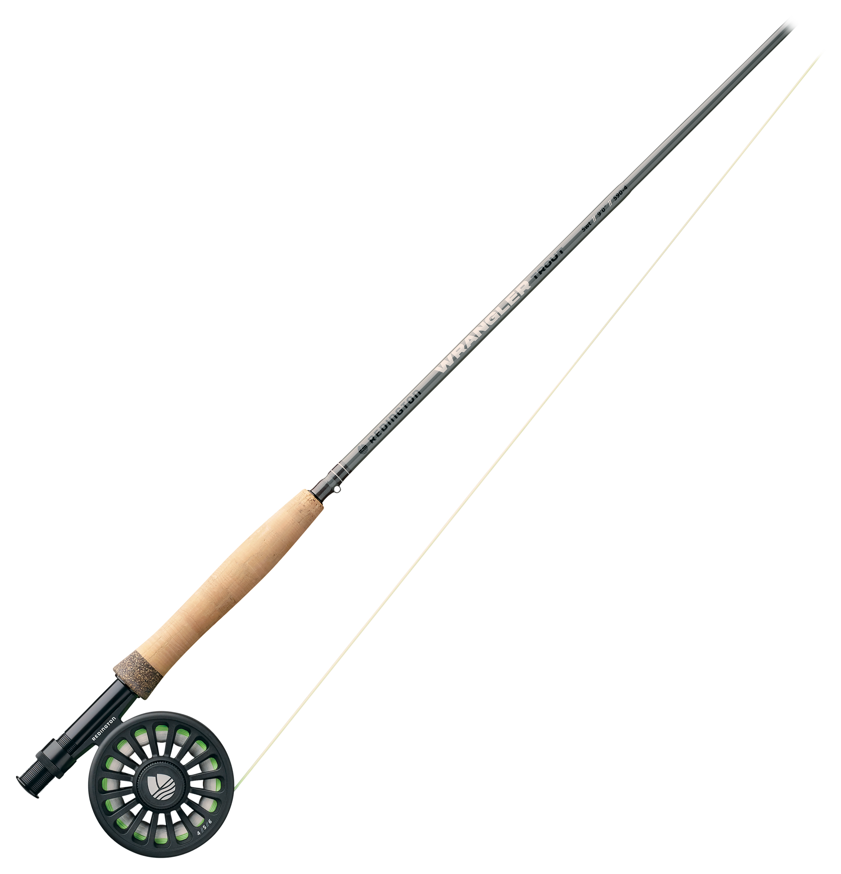  Redington Wrangler Fly Fishing Rod, 4-Piece Fly Rod, Durable  Nylon Travel Tube, 4WT 9'0 : Sports & Outdoors