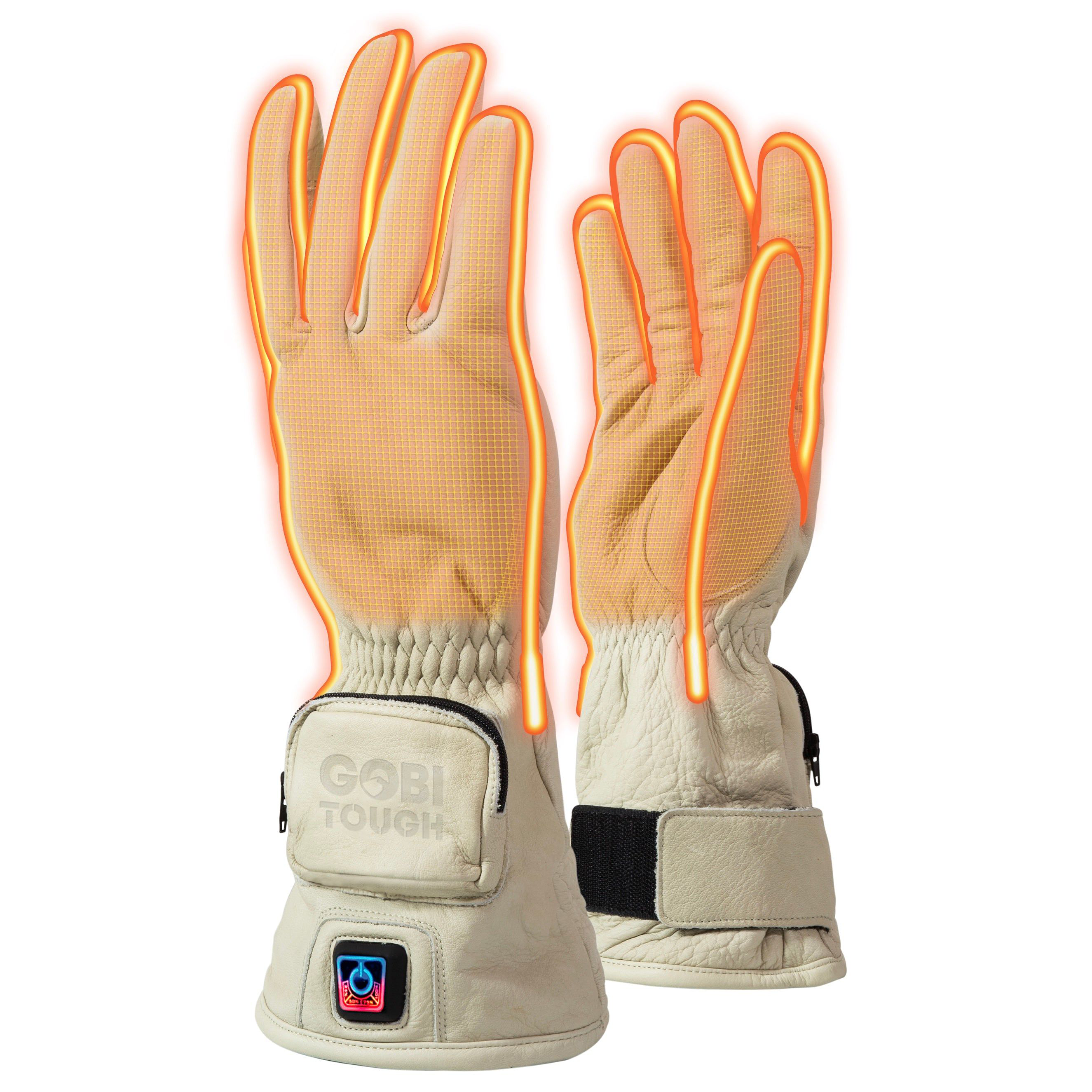 Image of Gobi Heat Drift Heated Work Gloves for Ladies - Bone - M