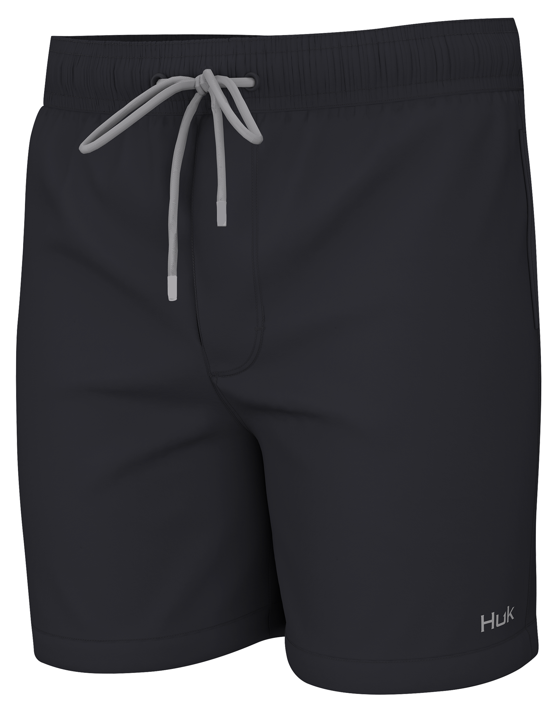 Image of Huk Pursuit Volley Shorts for Boys - Black - XS