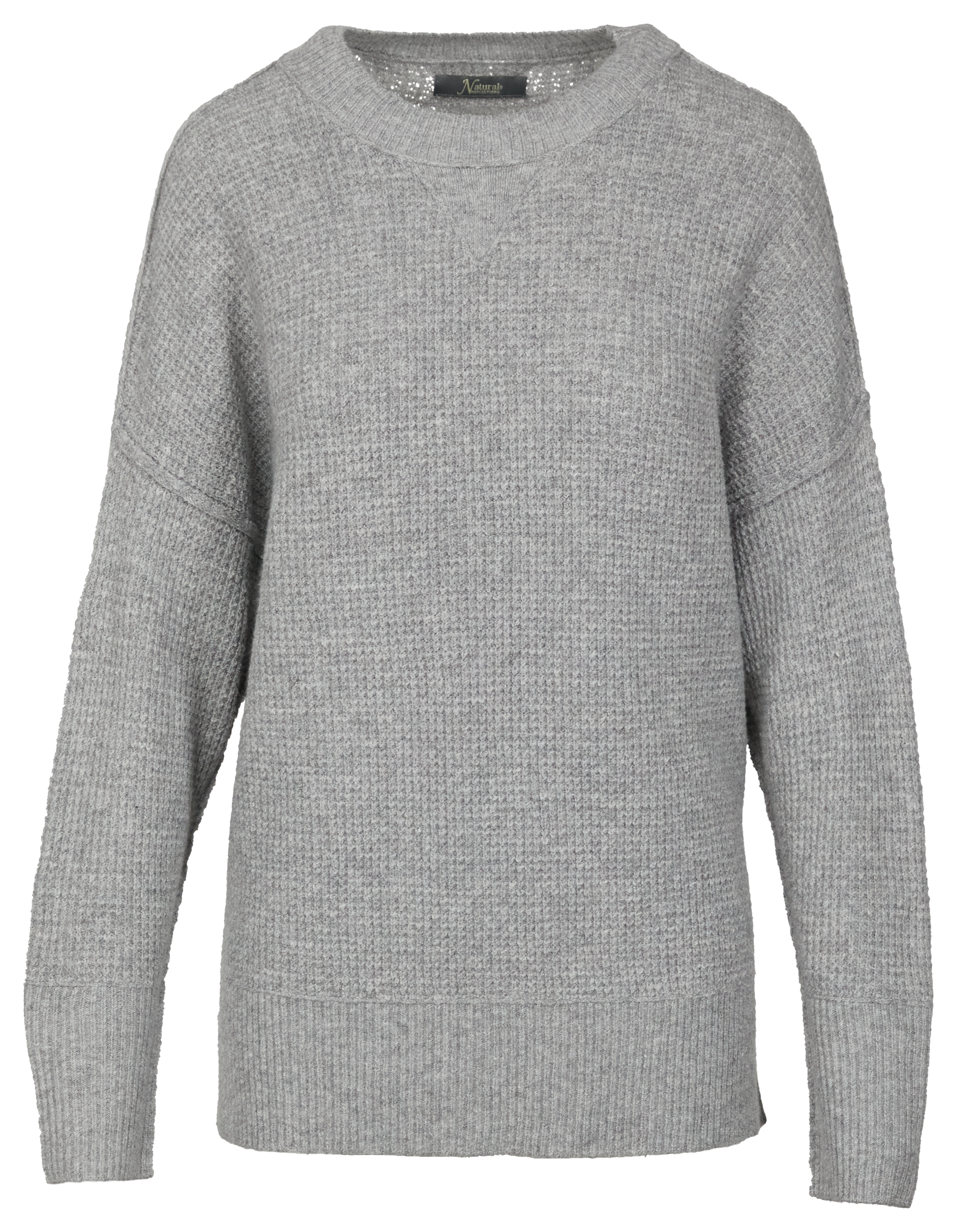 NATURAL REFLECTIONS Daydreamer Oversized Crew Long-Sleeve Sweater