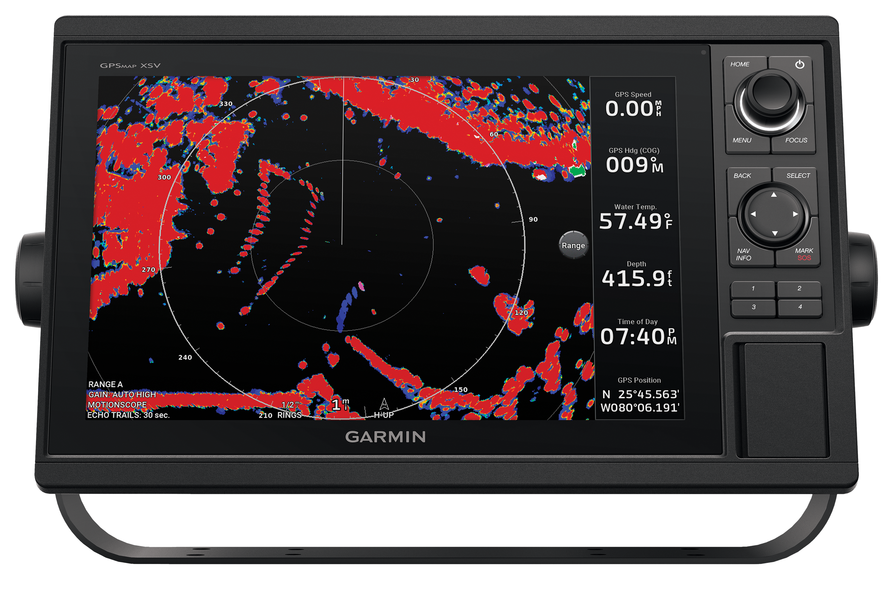 Image of "Garmin GPSMAP Fish Finder/Chartplotter without Transducer - 12"" - GPSMAP 1242xsv"