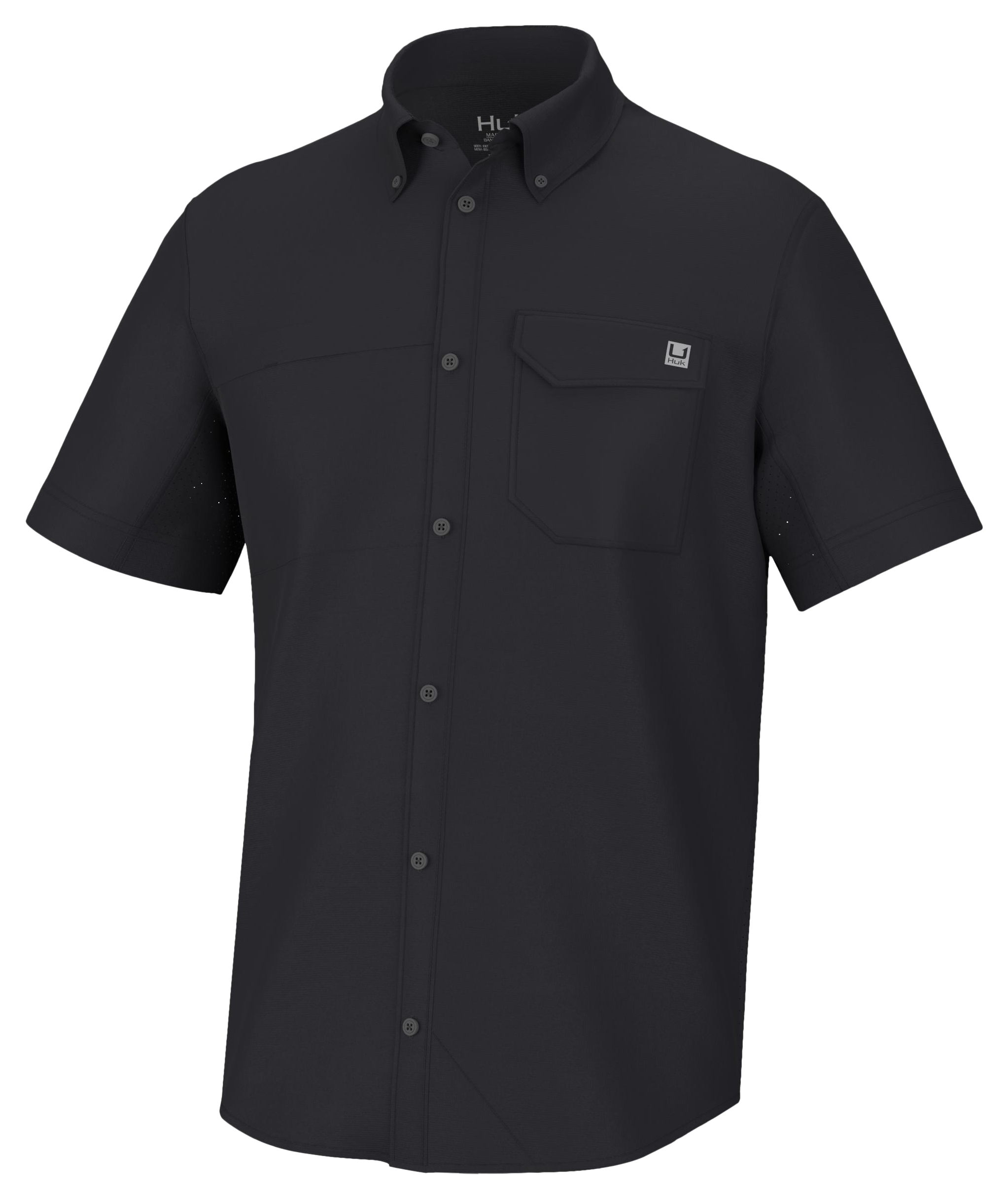 Huk Tide Point Button-Up Short-Sleeve Shirt for Men