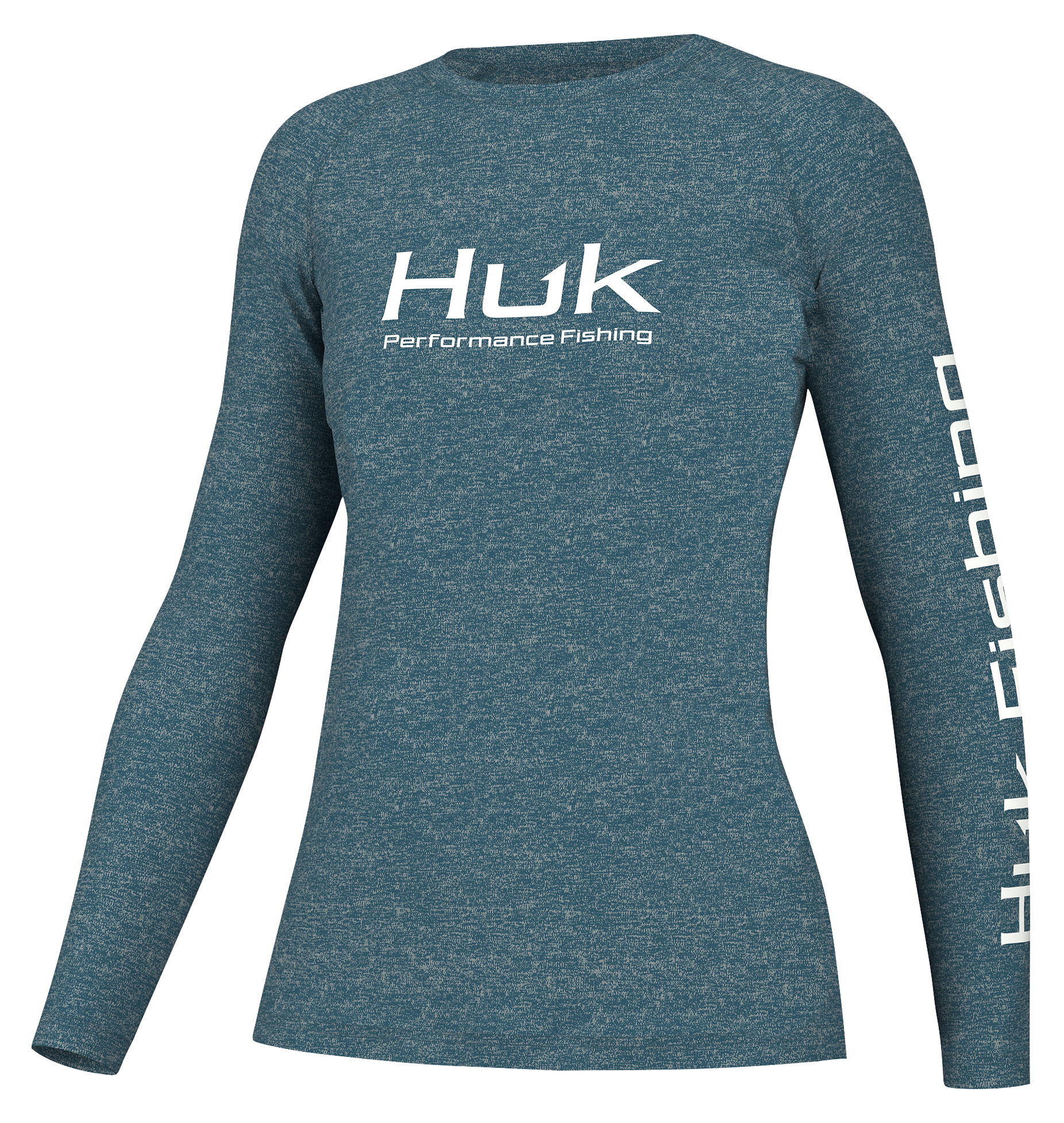 Huk Pursuit Heather Long-Sleeve Shirt for Ladies