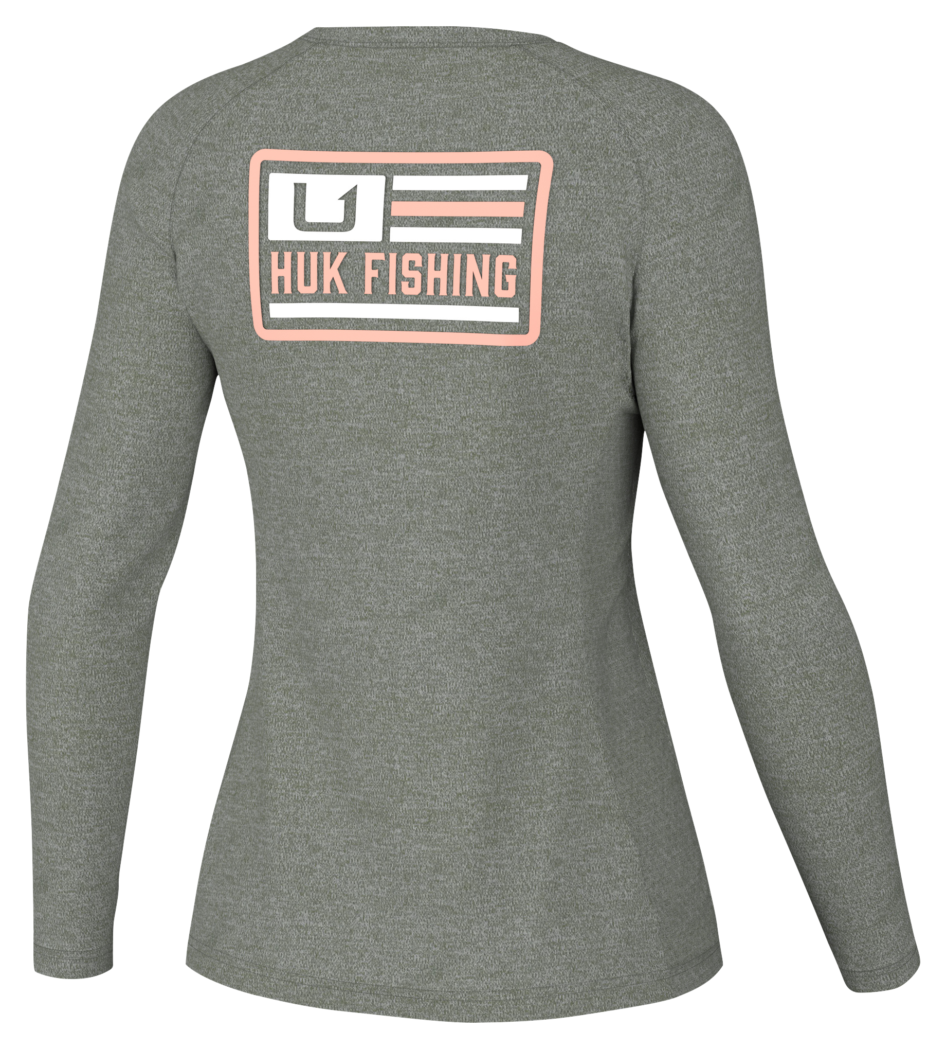 HUK Men's Pursuit Pattern Long Sleeve, Sun Protecting Fishing Shirt,  Brackish Rock-Azure Blue, Small : : Fashion