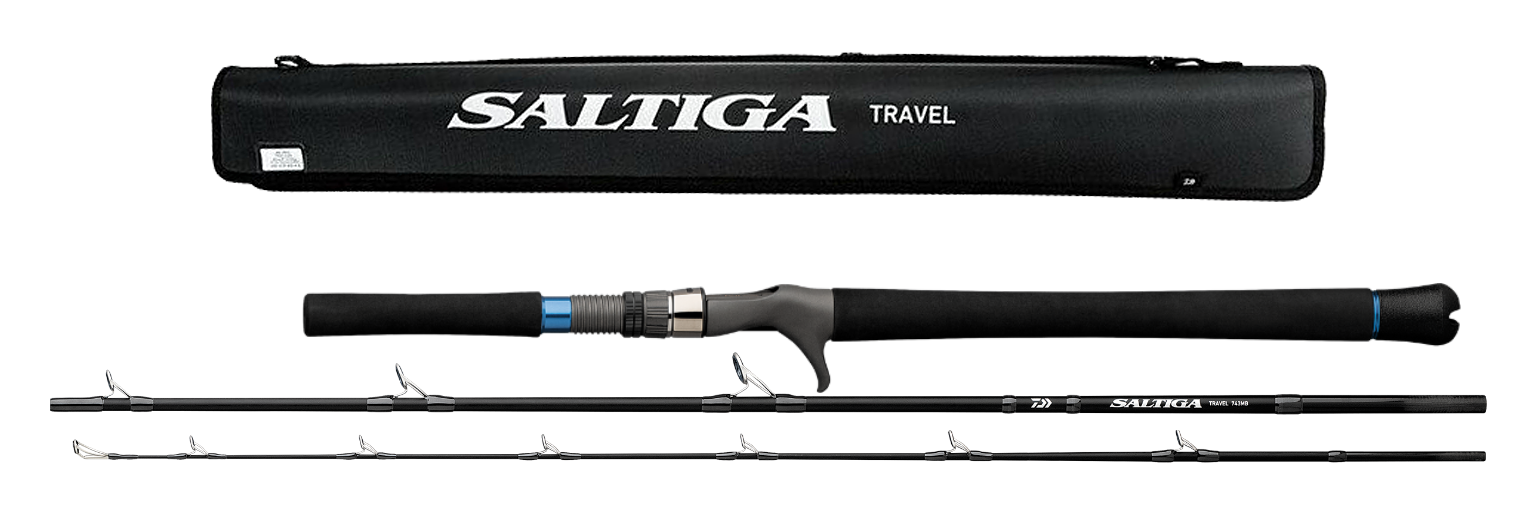 Image of Daiwa Saltiga Travel Casting Rod - SATR743MB