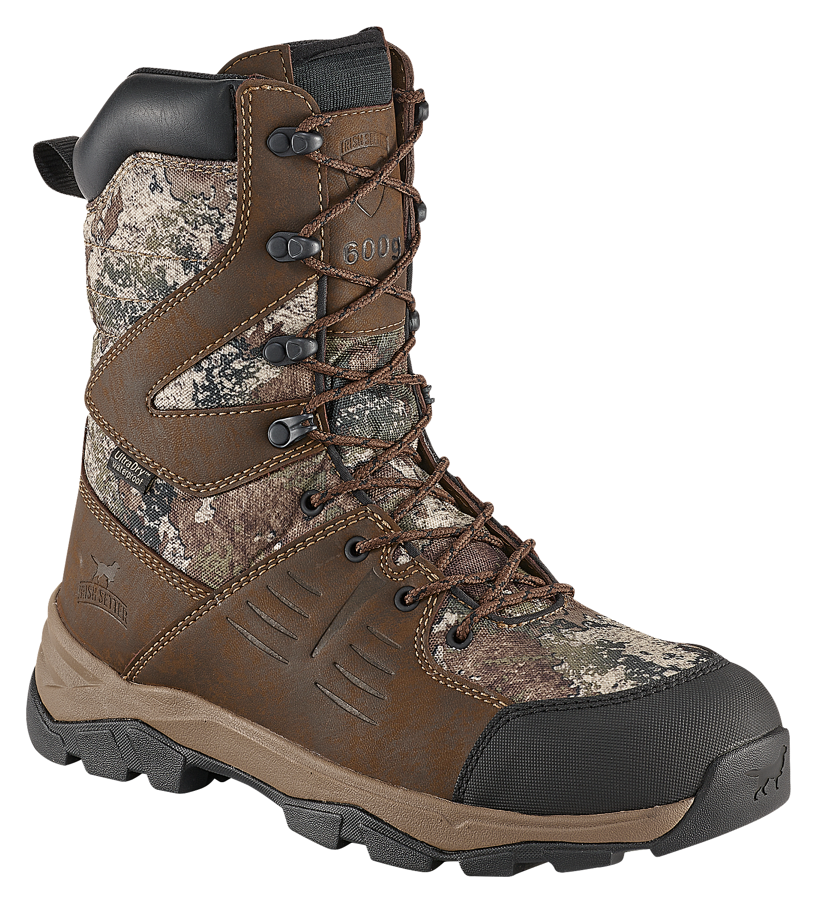 Irish Setter Crosshair II TrueTimber Insulated Waterproof Hunting Boots for Men - TrueTimber Strata - 8.5M