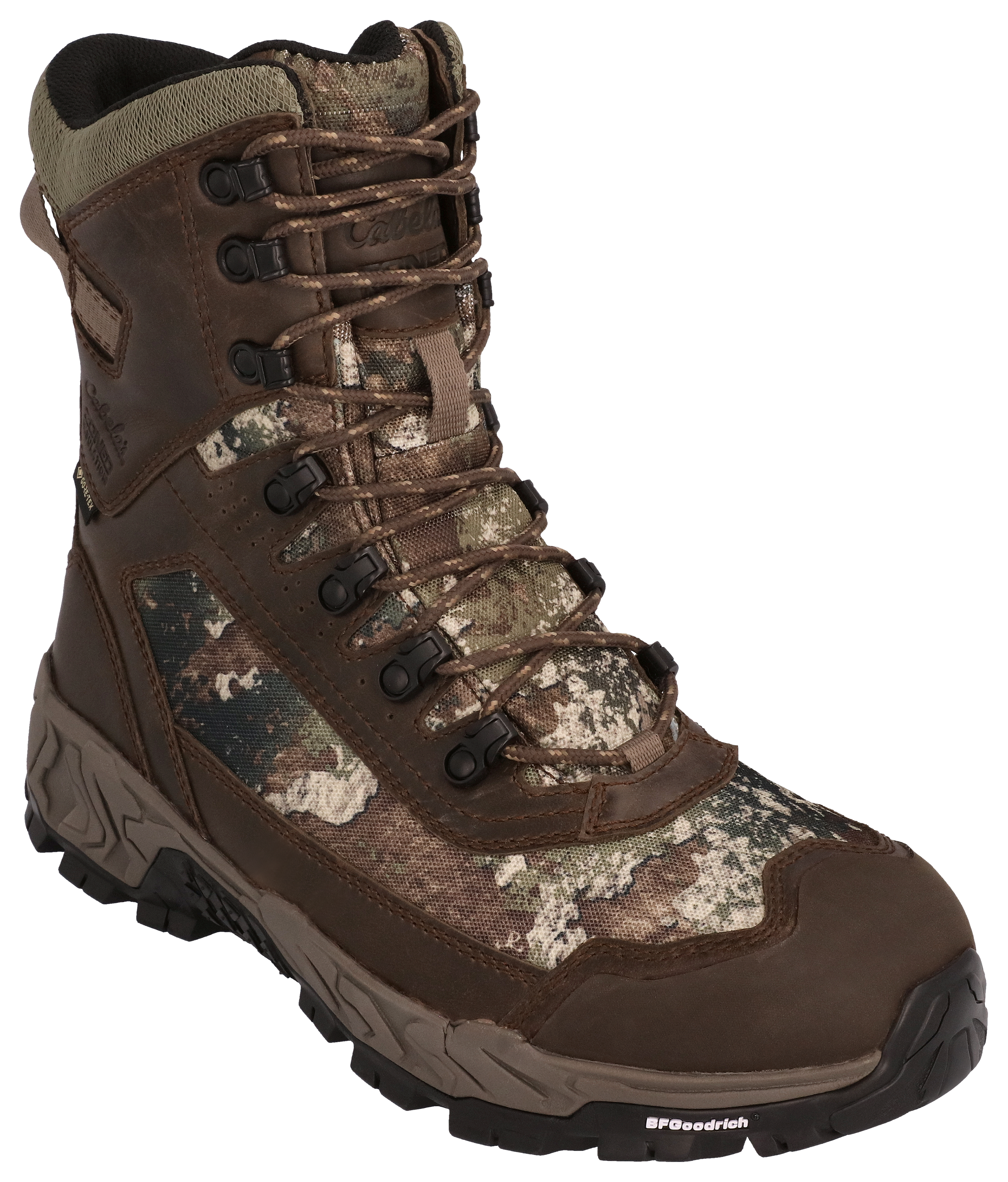 Image of Cabela's Treadfast GORE-TEX Insulated Hunting Boots for Men - Brown/TrueTimber Strata - 8.5M