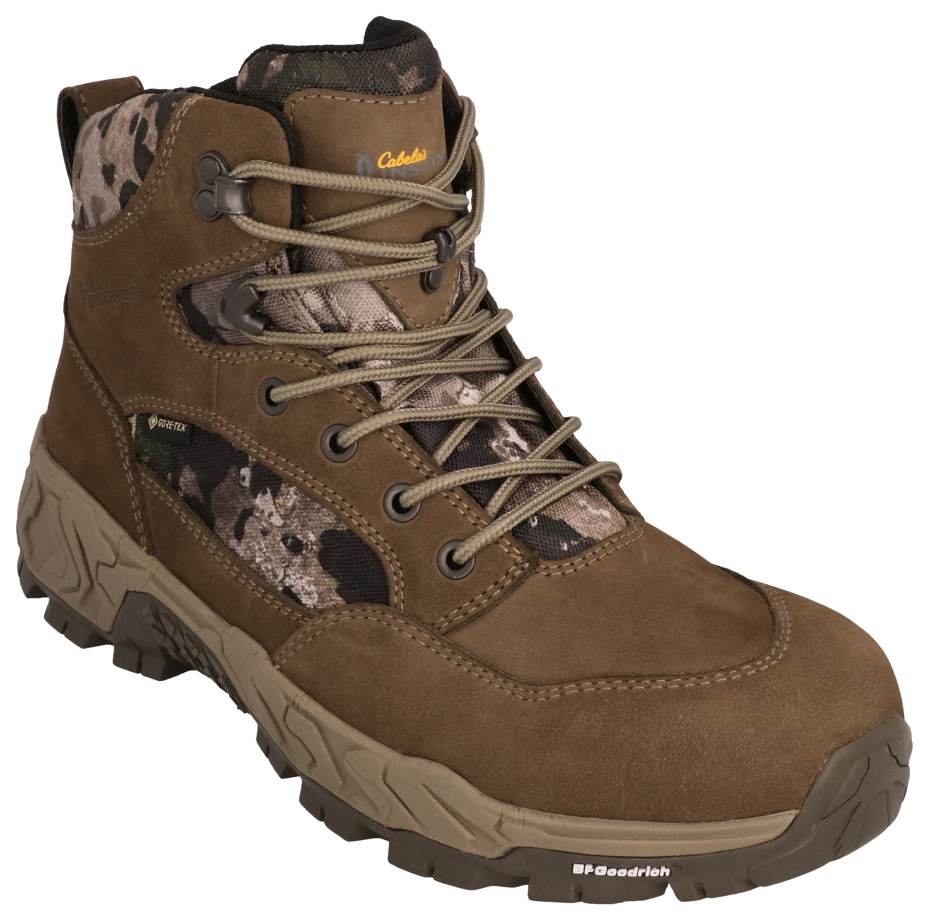Image of Cabela's Instinct Credence GORE-TEX Hunting Boots for Men - Olive/TrueTimber VSX