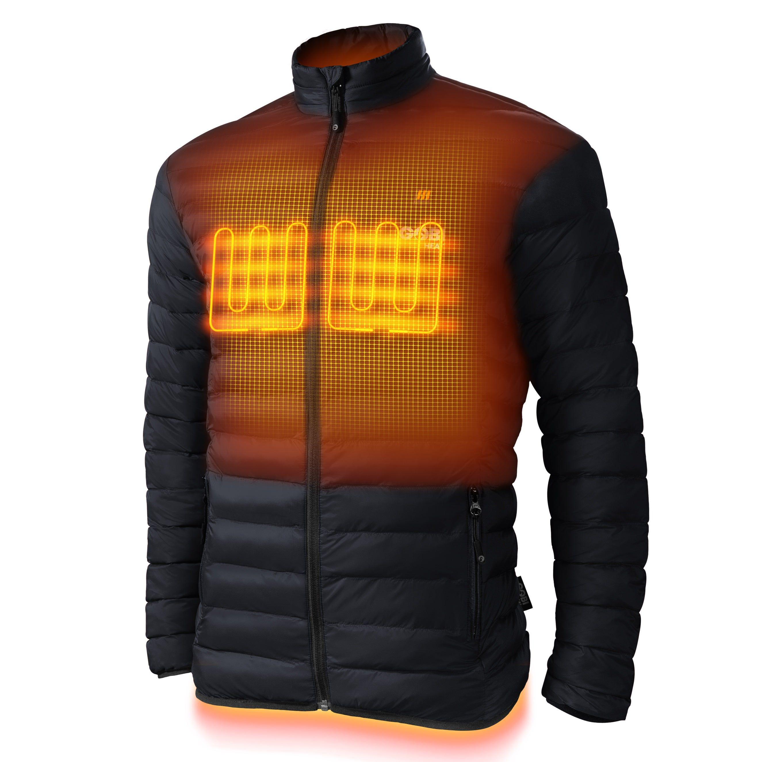 Image of Gobi Heat Wolf Heated Jacket for Men - Onyx - L