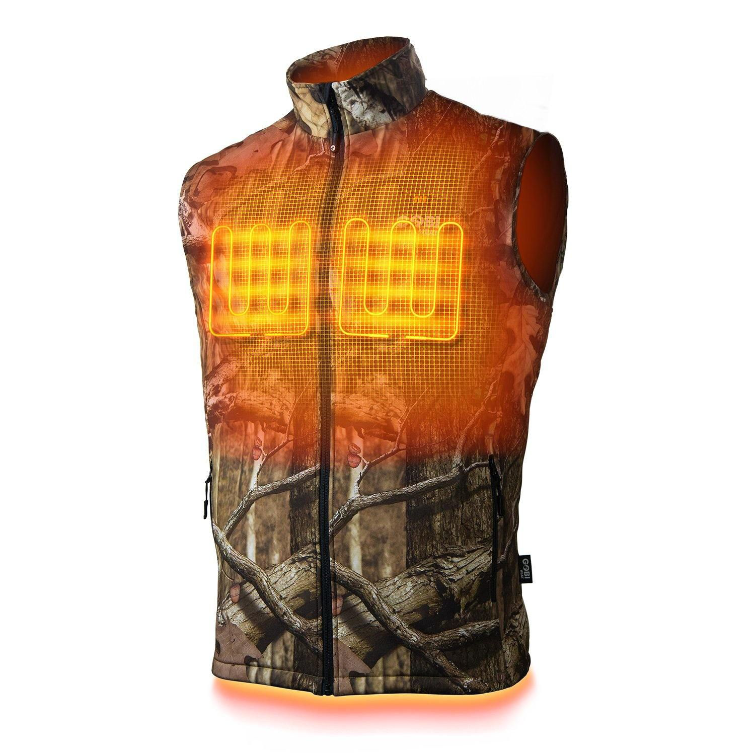 Image of Gobi Heat Colorado Heated Hunting Vest for Men - Mossy Oak Break-Up Infinity - 3XL