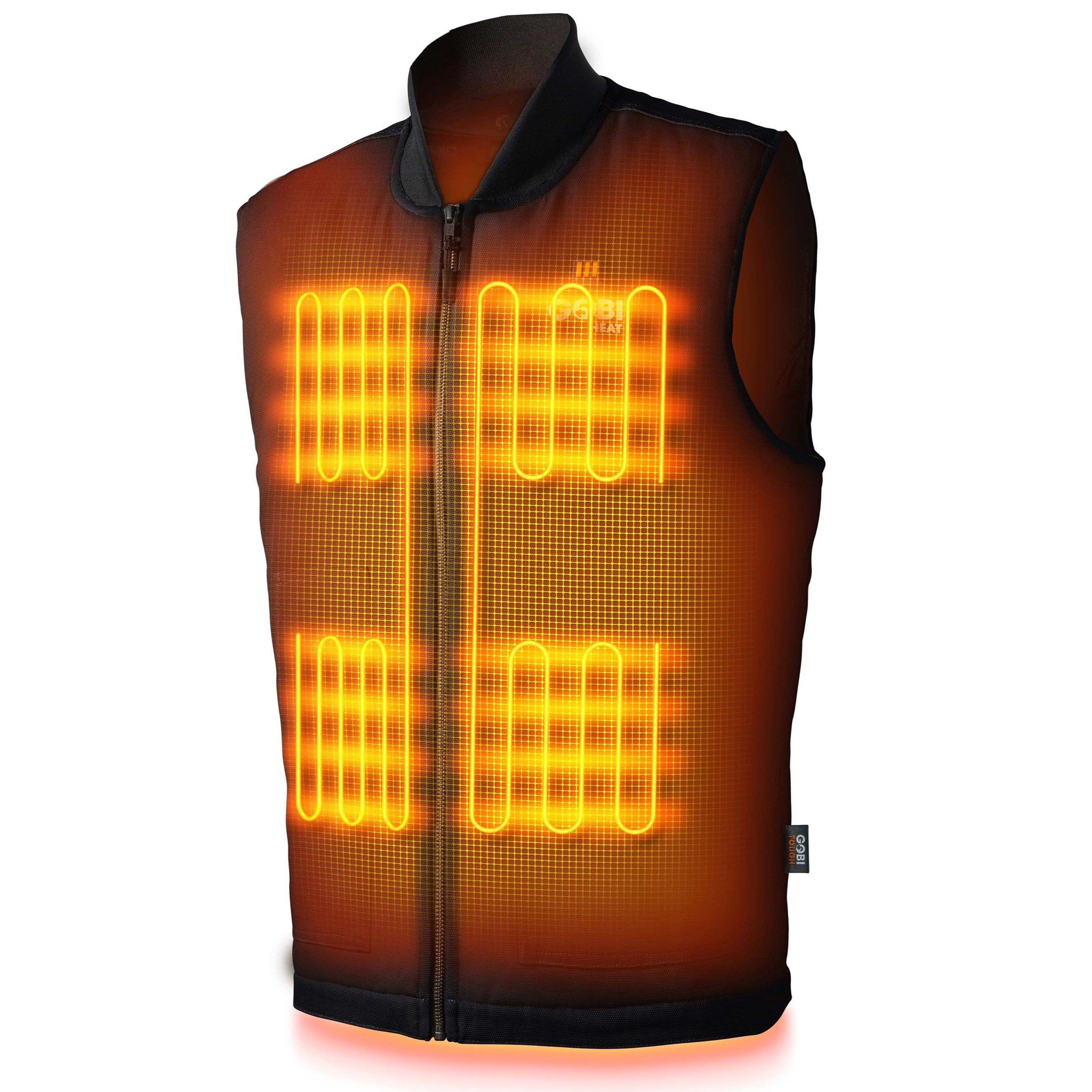 Image of Gobi Heat Ibex Heated Workwear Vest for Men - Onyx - S