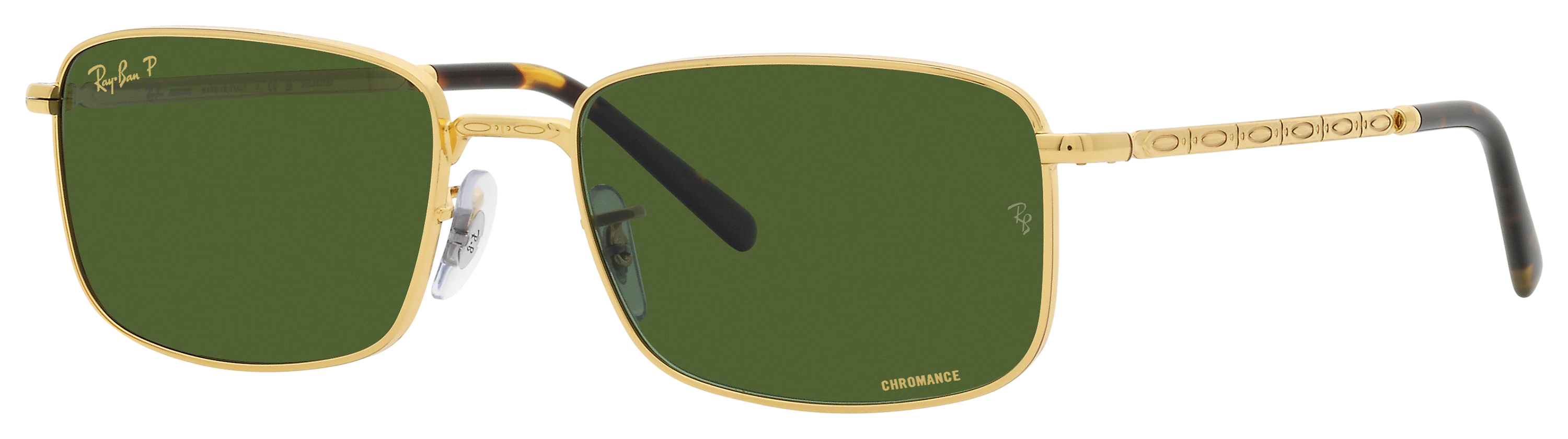 RAY-BAN RB3717 Chromance Glass Polarized Sunglasses