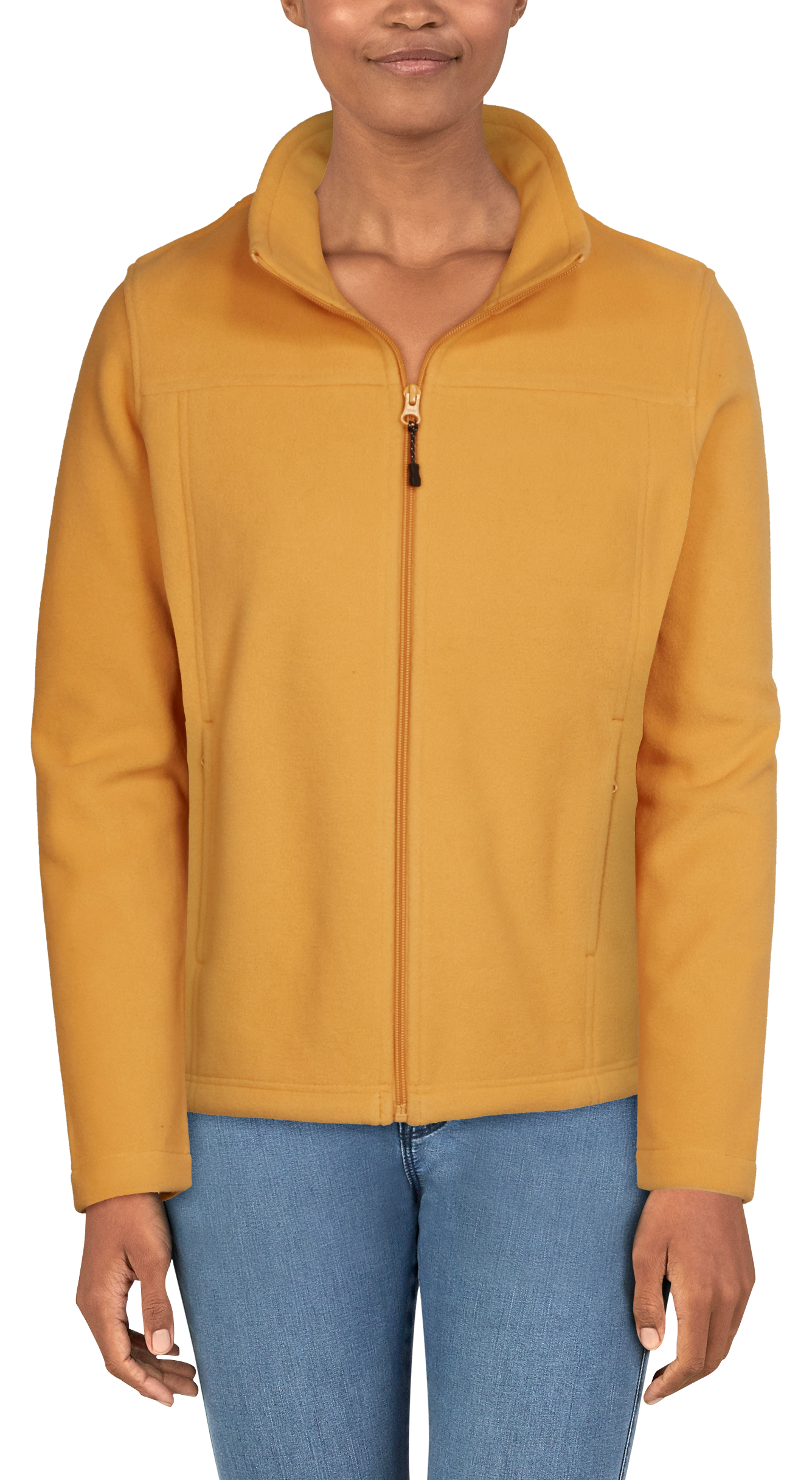 Image of Natural Reflections Zip Fleece Jacket for Ladies - Oak Bluff - S