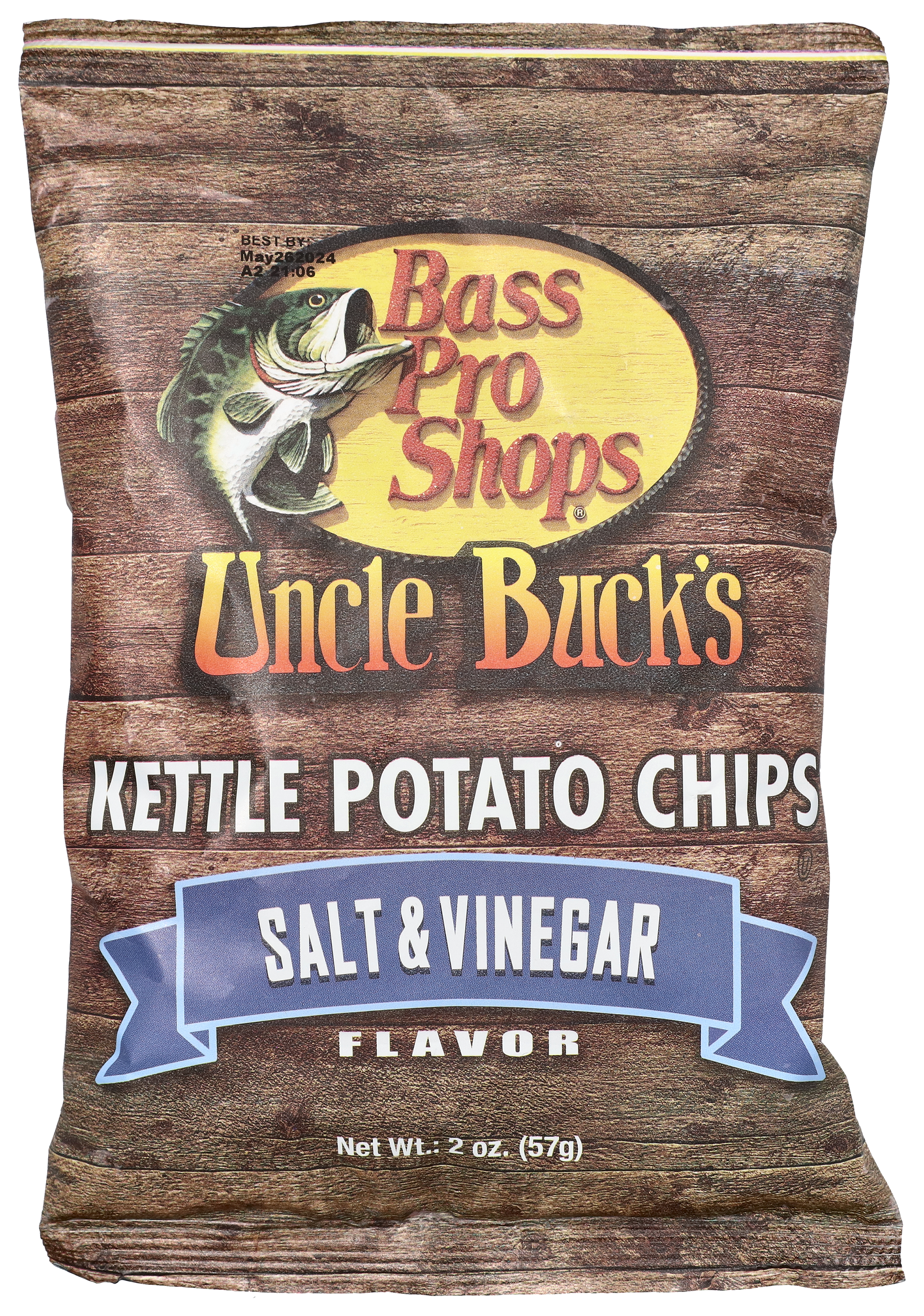 Bass Pro Shops Uncle Buck's Salt and Vinegar Potato Chips
