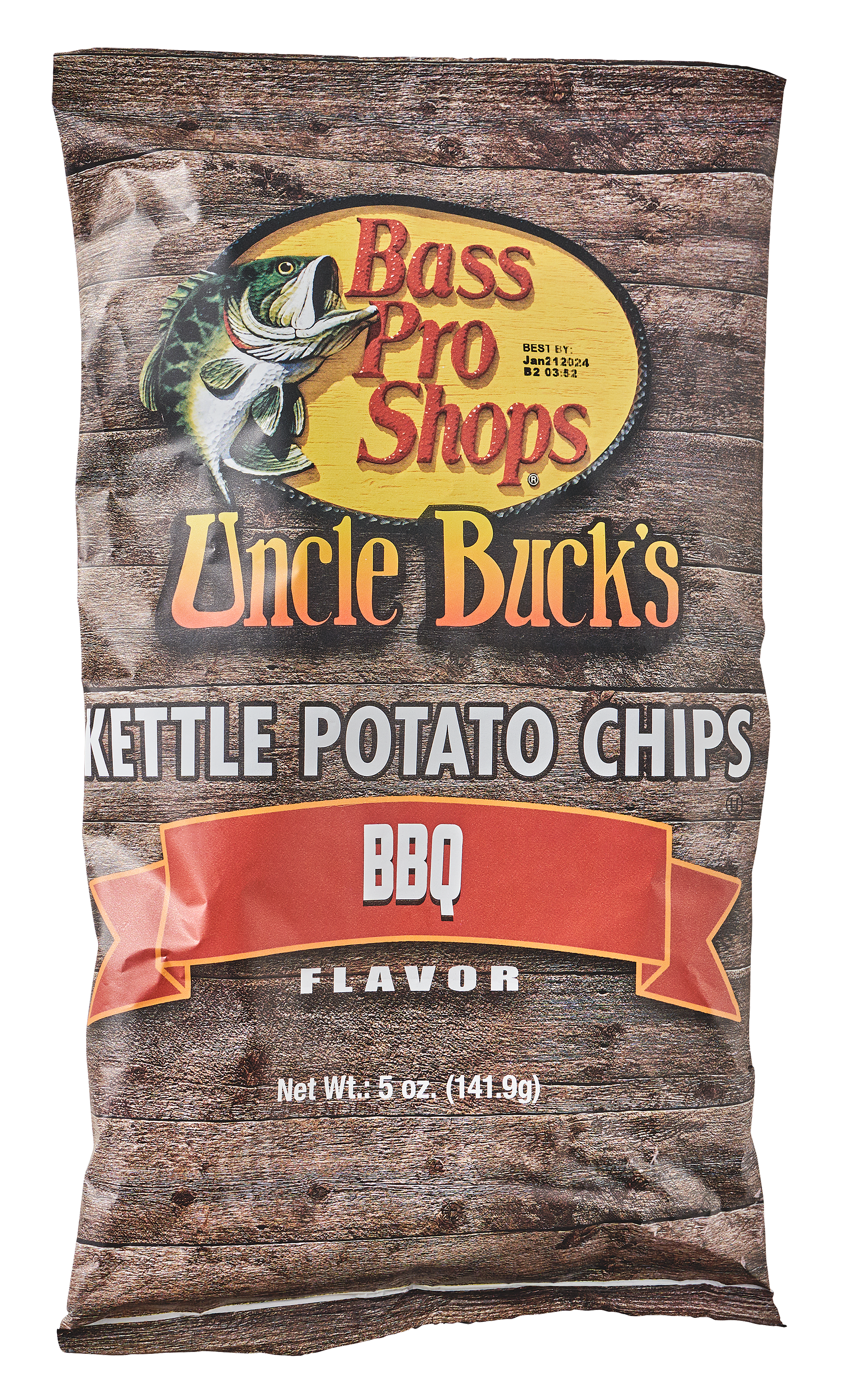 Bass Pro Shops Uncle Buck's BBQ Kettle Potato Chips
