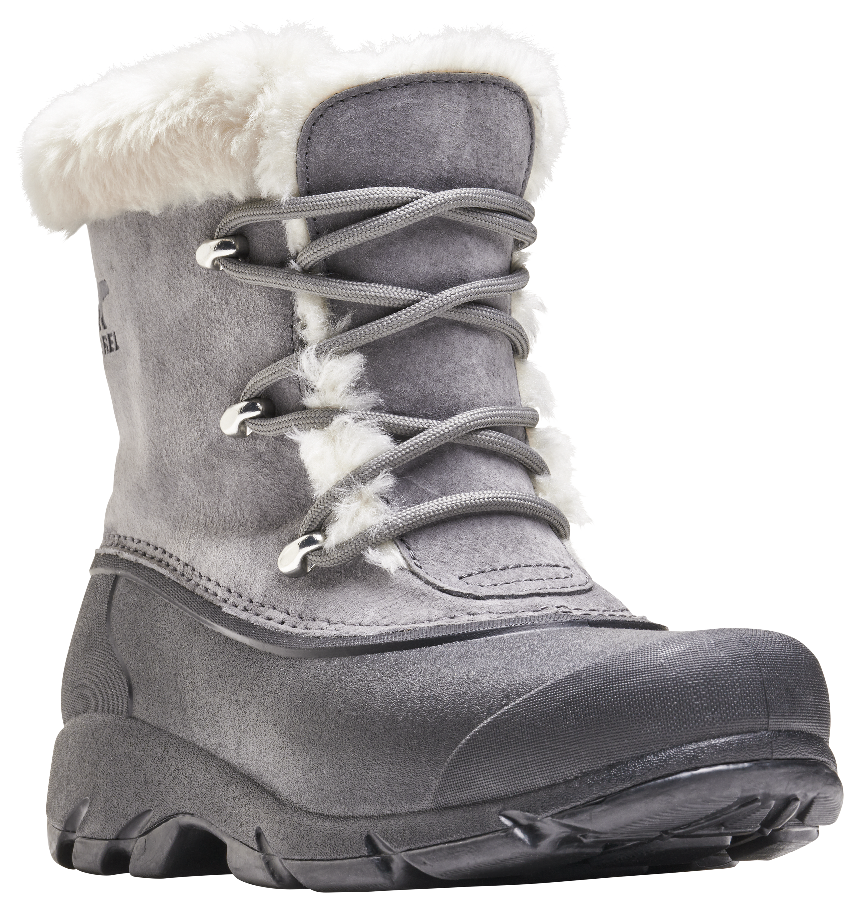 Image of Sorel Snow Angel Insulated Pac Boots for Ladies - Quarry/Black - 7M