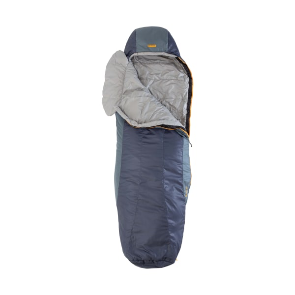 Nemo Tempo 20 Synthetic Mummy Sleeping Bag for Men - Gray/Titanium - Long