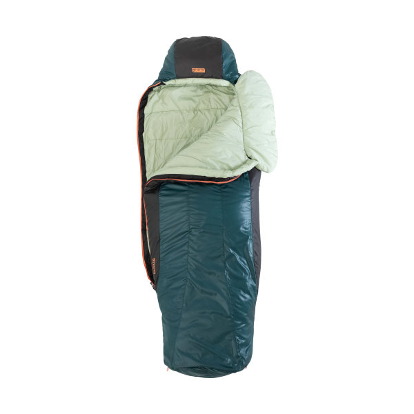 Nemo Tempo 20 Synthetic Mummy Sleeping Bag for Ladies - Lagoon/Celadon - Long