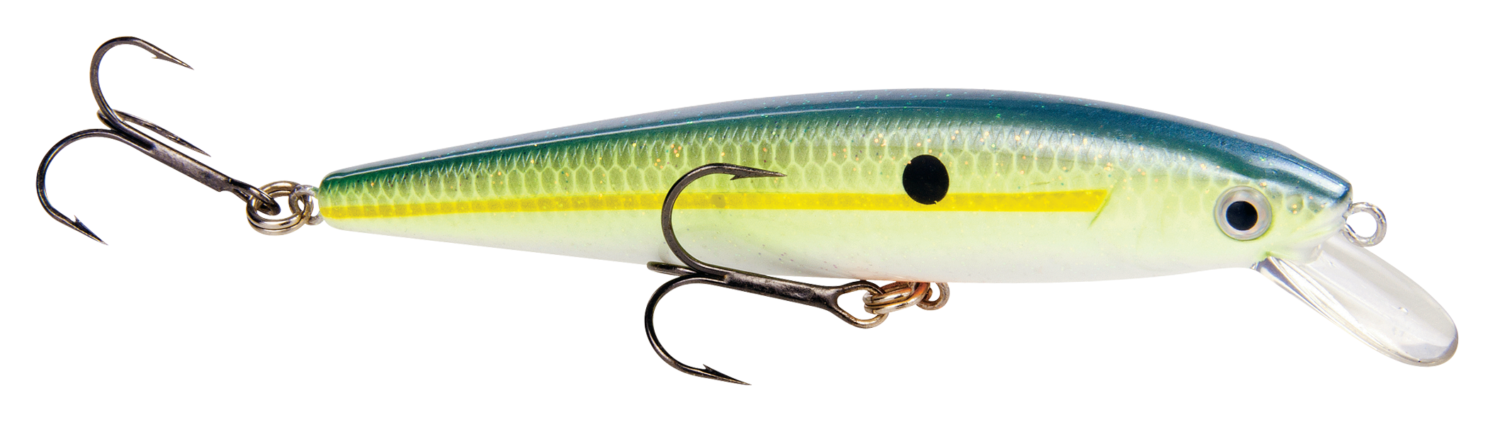 Strike King KVD Jerkbait - 4 - 3/8 oz. - Chartreuse Sexy Shad