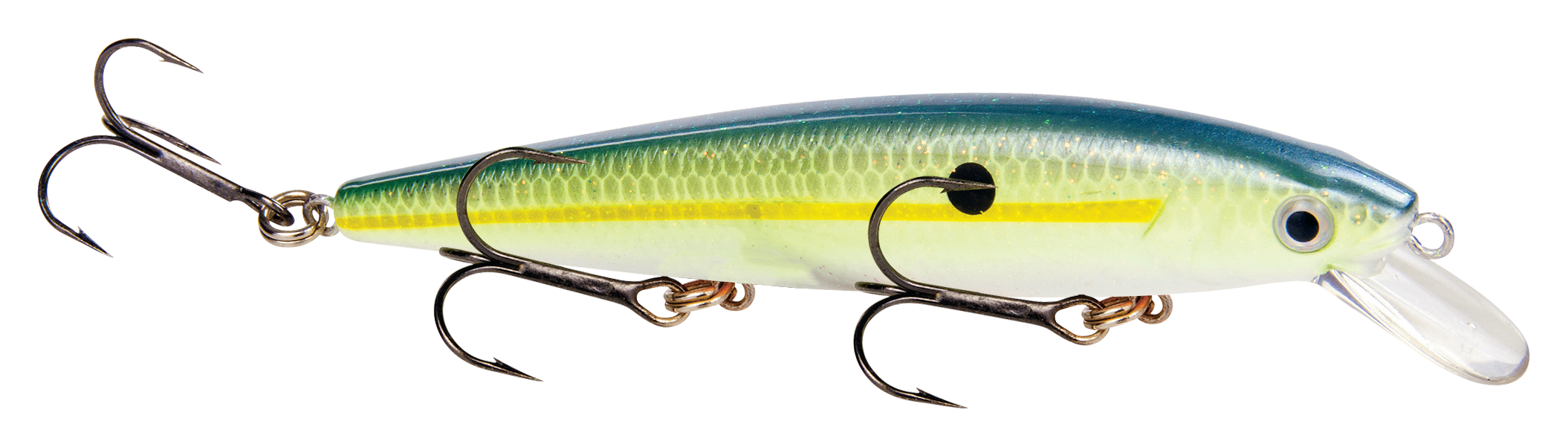 Strike King KVD Jerkbait - 4-1/4 - 1/2 oz. - Chartreuse Sexy Shad - 1208240526212-3600567 - Lures Legendary pro angler Kevin VanDams contributions w sku 1208240526212-3600567