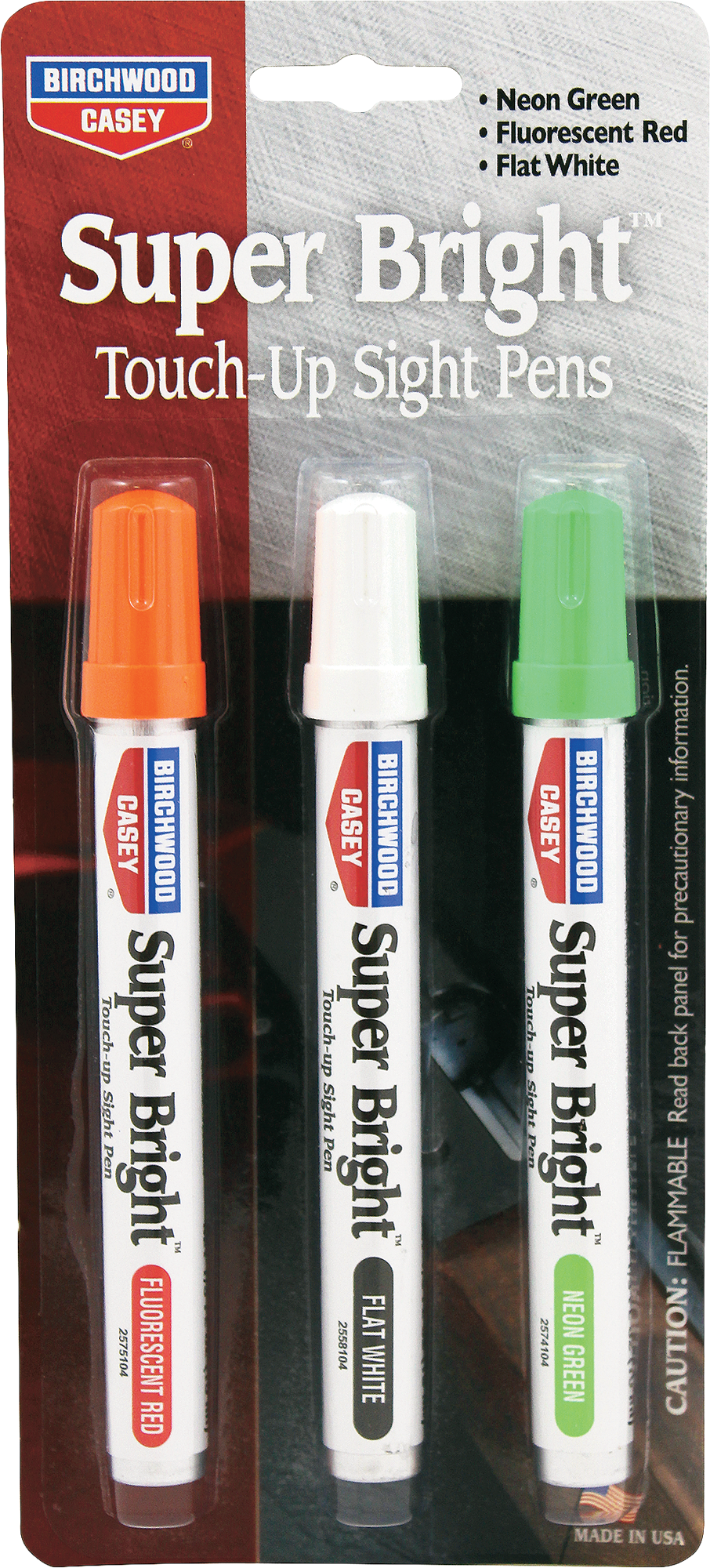 Birchwood Casey Super Bright Pen Kit For Sights Green/Red/White 15116 –  Buffalo Gap Outfitters