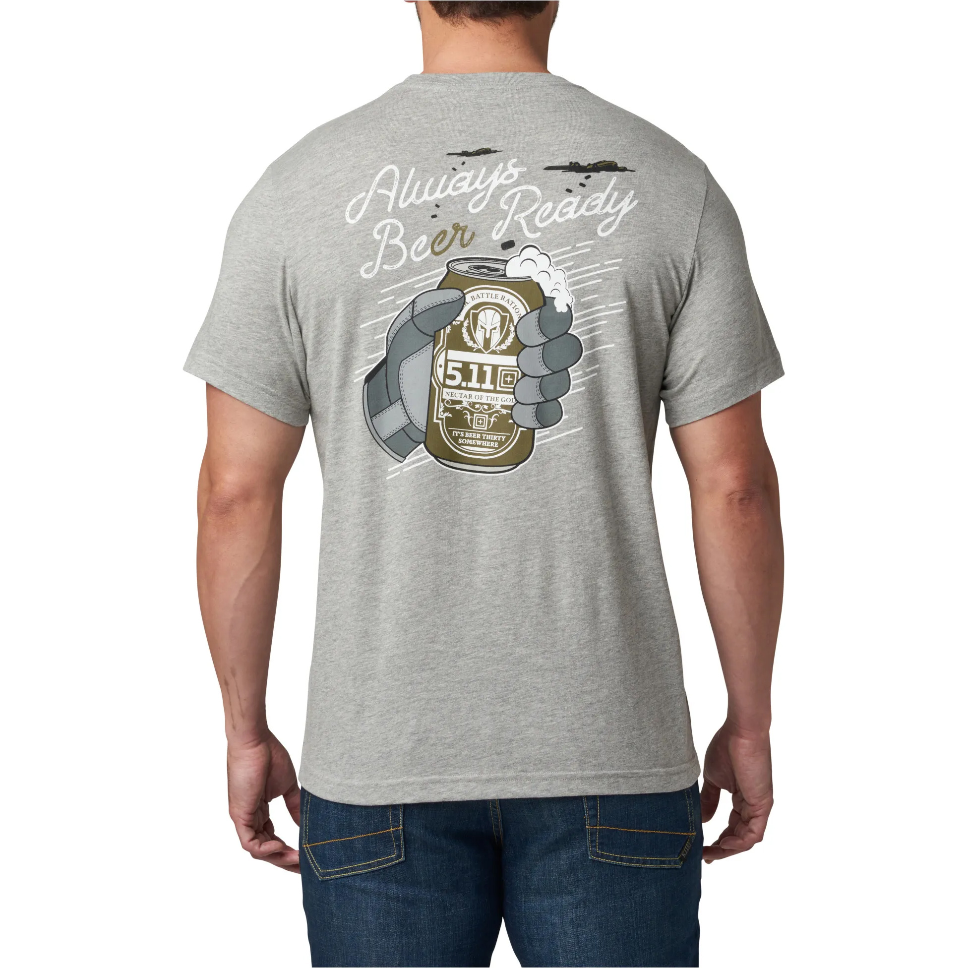 5.11 Tactical Always Beer Ready Short-Sleeve T-Shirt for Men