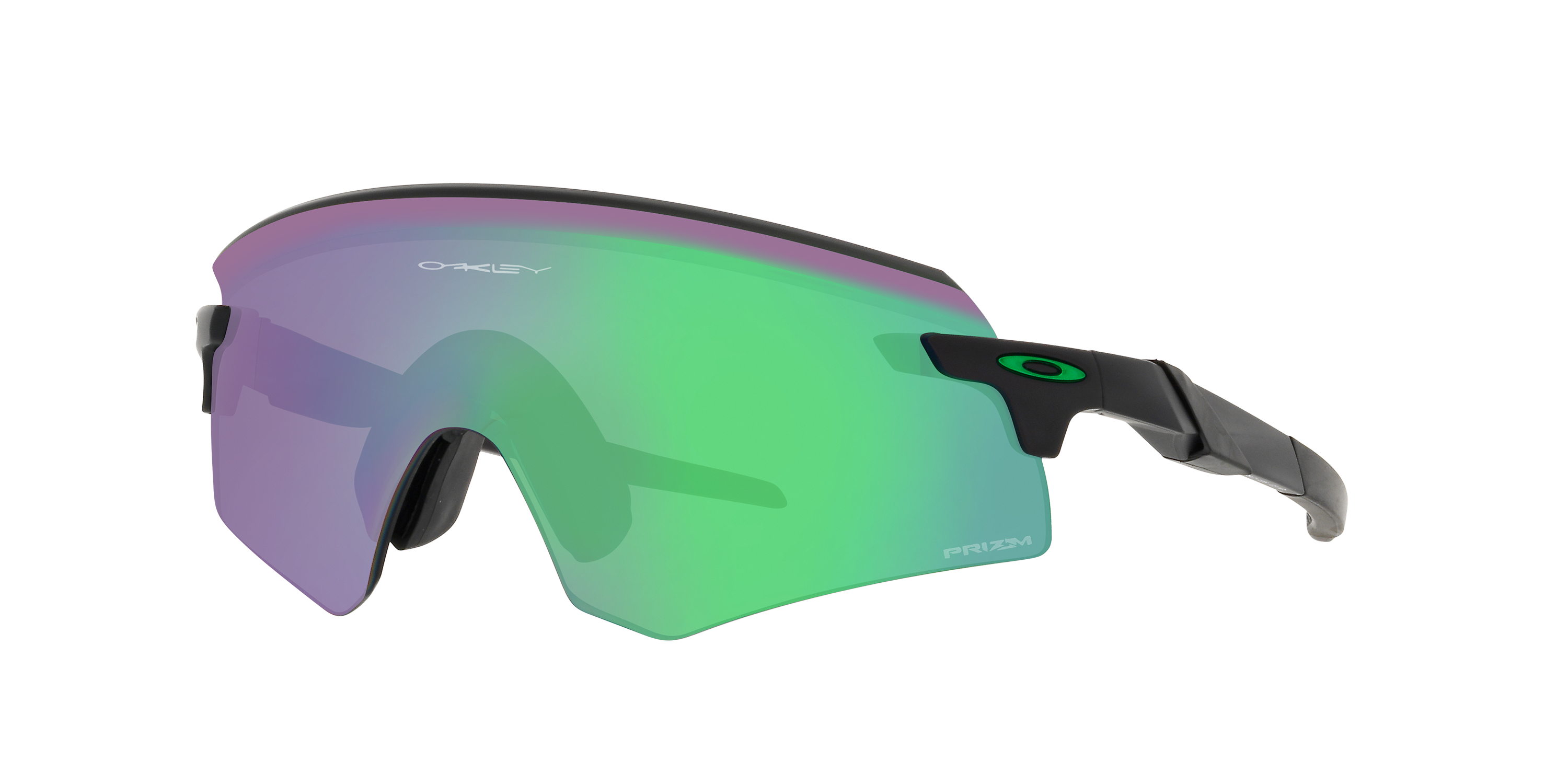 Image of Oakley Encoder OO9471 Prizm Grey Sunglasses - Matte Black Ink/Prizm Jade