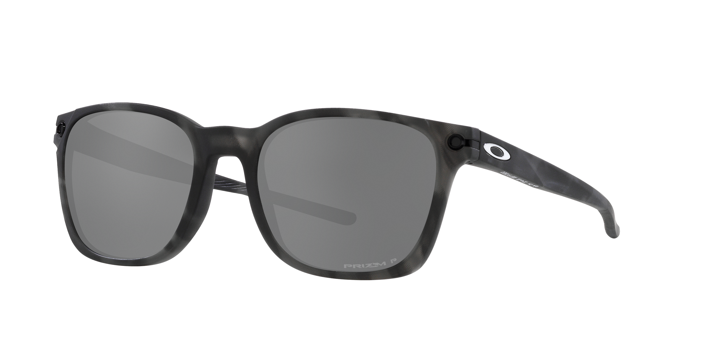 Image of Oakley Ojector OO9018 Prizm Grey Polarized Sunglasses - Matte Black Tortoise/Prizm Black - Large