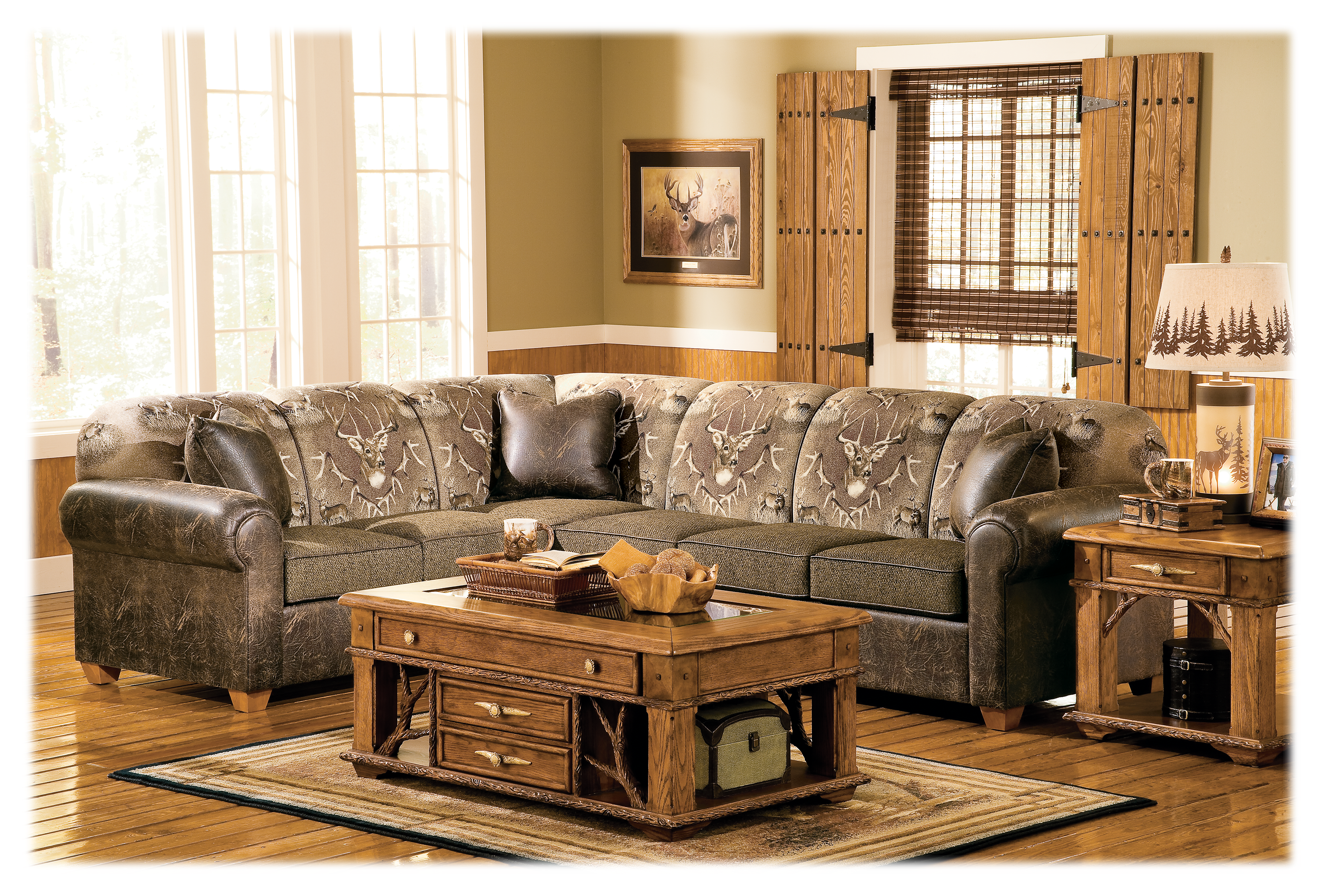 Marshfield Whitetail Ridge Furniture Collection Sectional Sofa