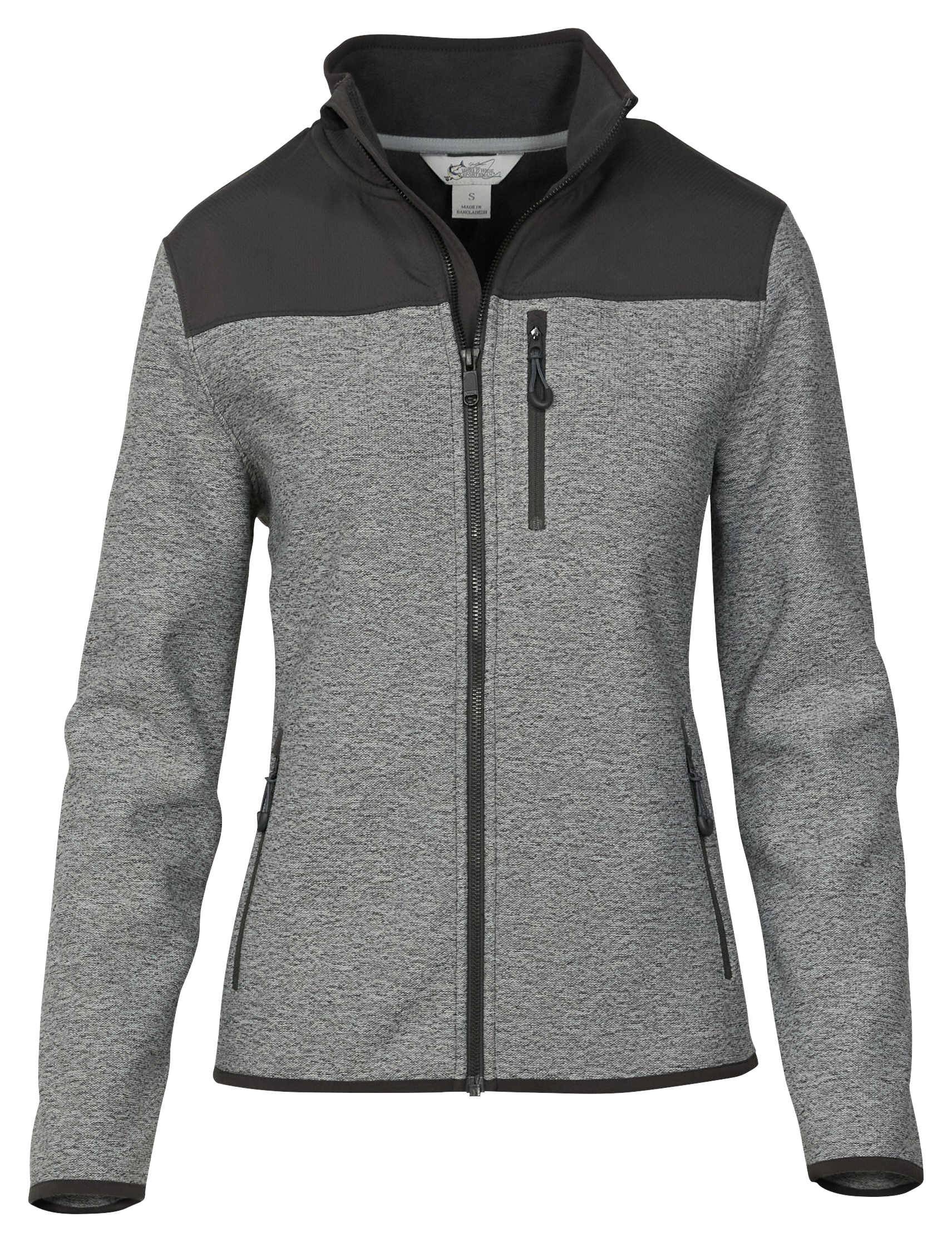 World Wide Sportsman Echo Windproof Recycled Jacket for Ladies - High Rise/Asphalt