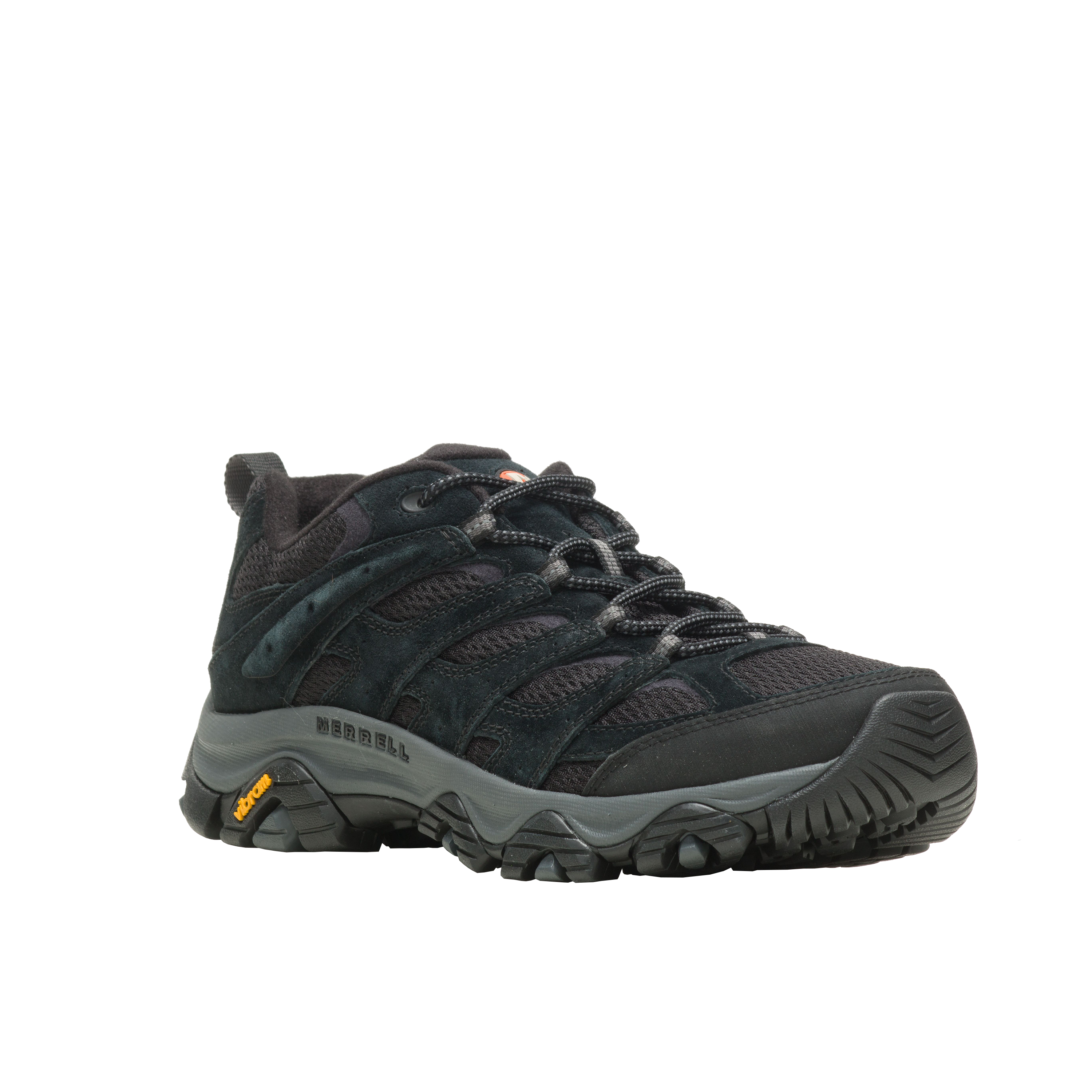 Image of Merrell Moab 3 Low Hiking Shoes for Men - Black Night - 14M