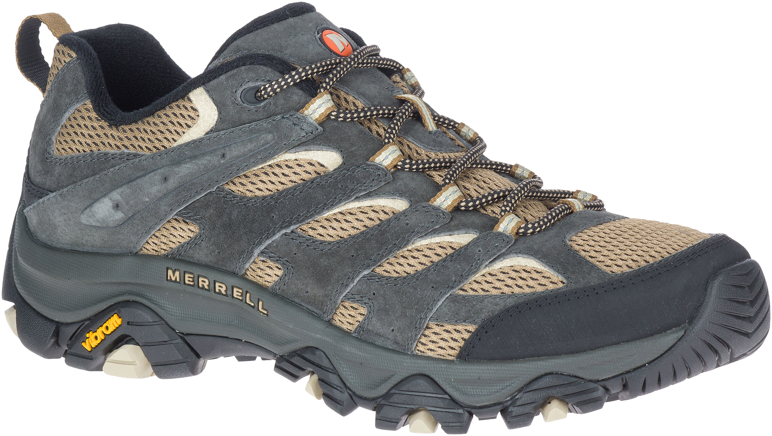 Image of Merrell Moab 3 Low Hiking Shoes for Men - Butternut/Beluga - 8M