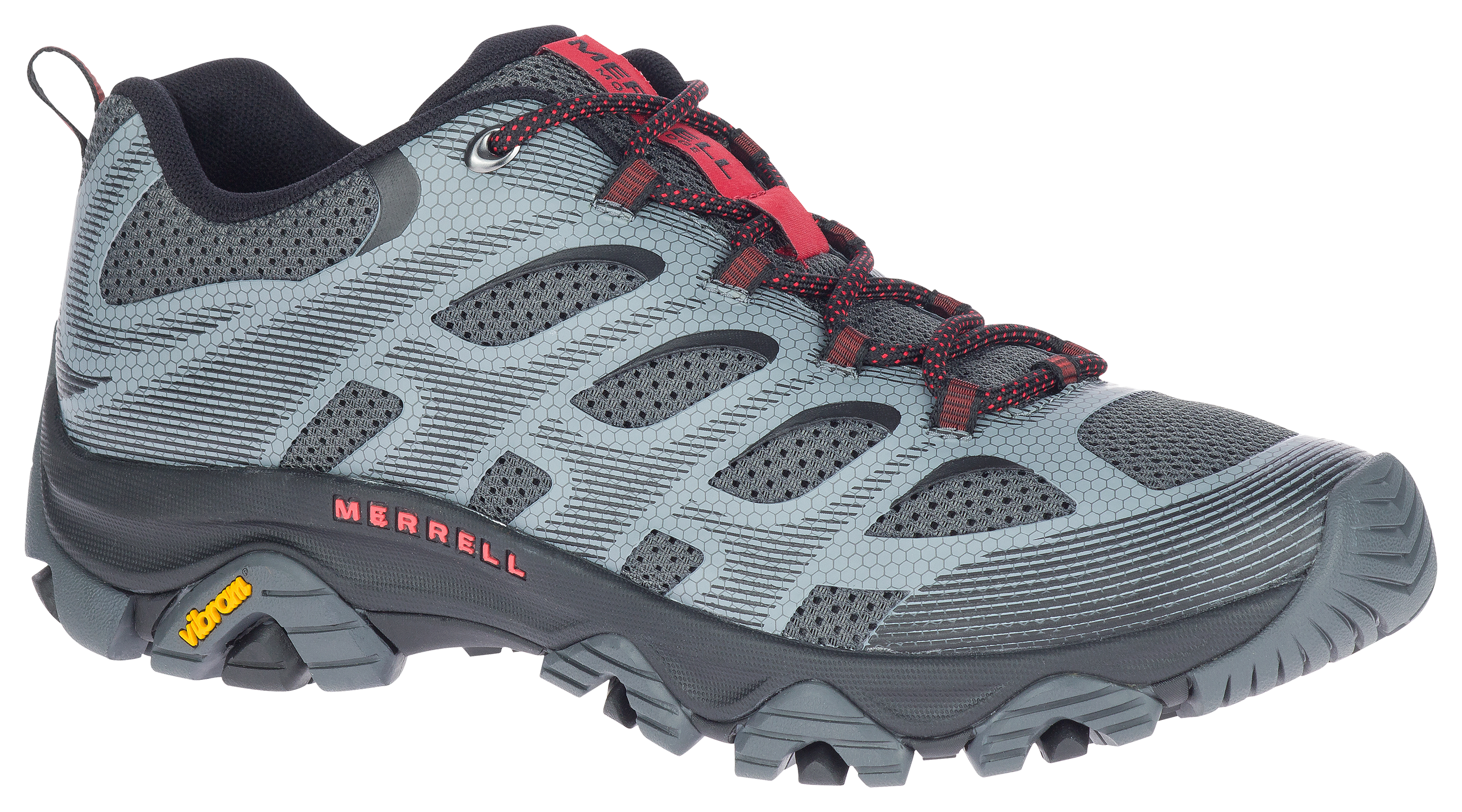 Image of Merrell Moab 3 Edge Hiking Shoes for Men - Granite - 7.5M