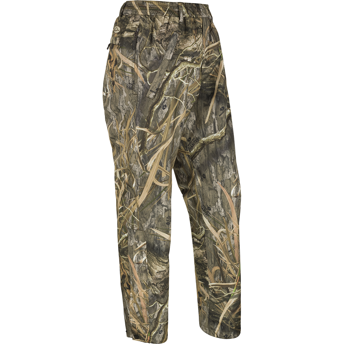 Image of Drake Waterfowl EST Guardian Elite Pro Ultra-Lite 3-Layer Waterproof Pants for Men - Mossy Oak Shadow Grass Habitat - S