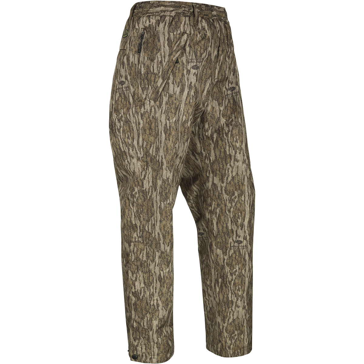 Image of Drake Waterfowl EST Guardian Elite Pro Ultra-Lite 3-Layer Waterproof Pants for Men - Mossy Oak Bottomland - 2XL