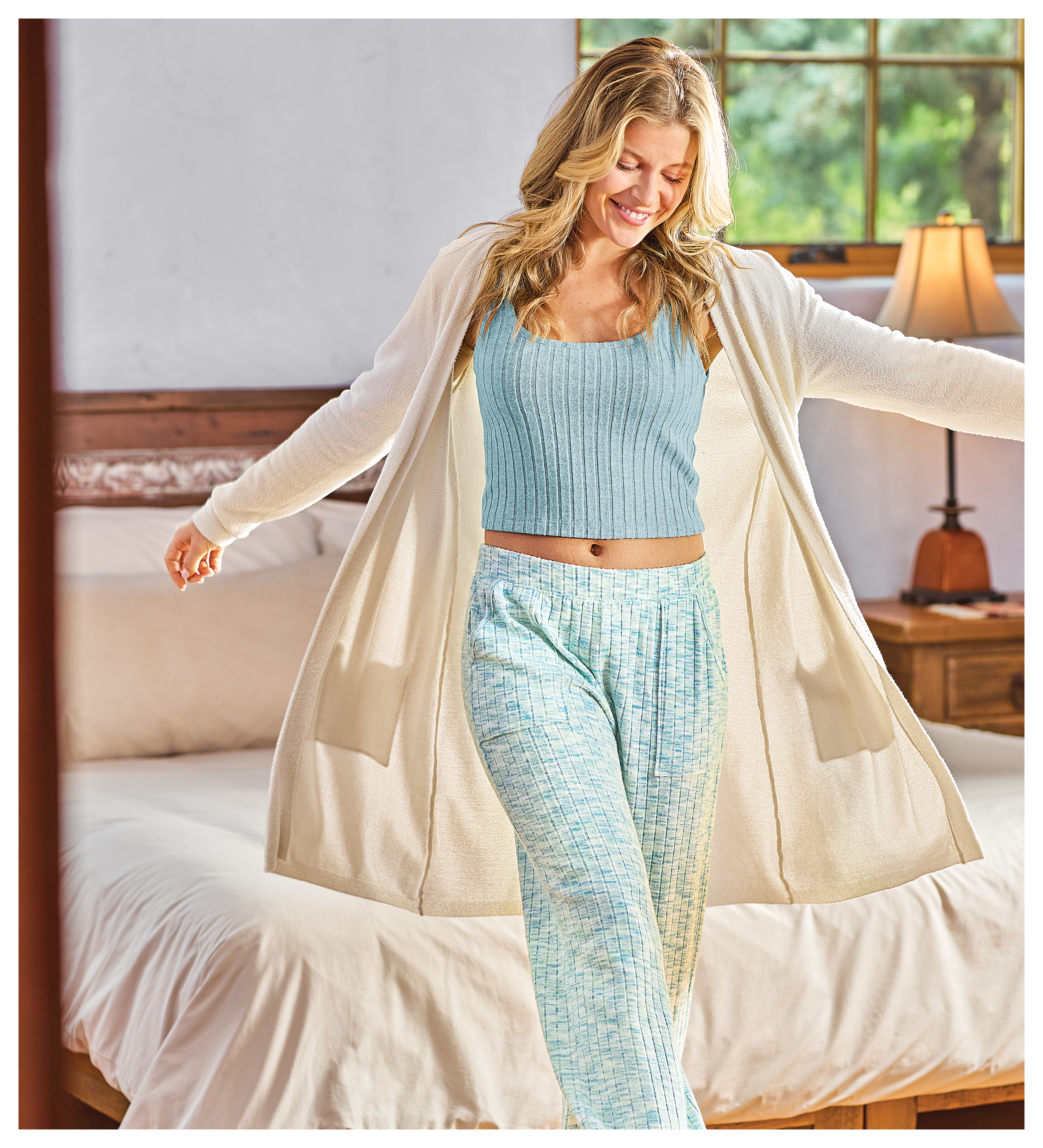 Natural Reflections Flannel Pajama Pants for Ladies