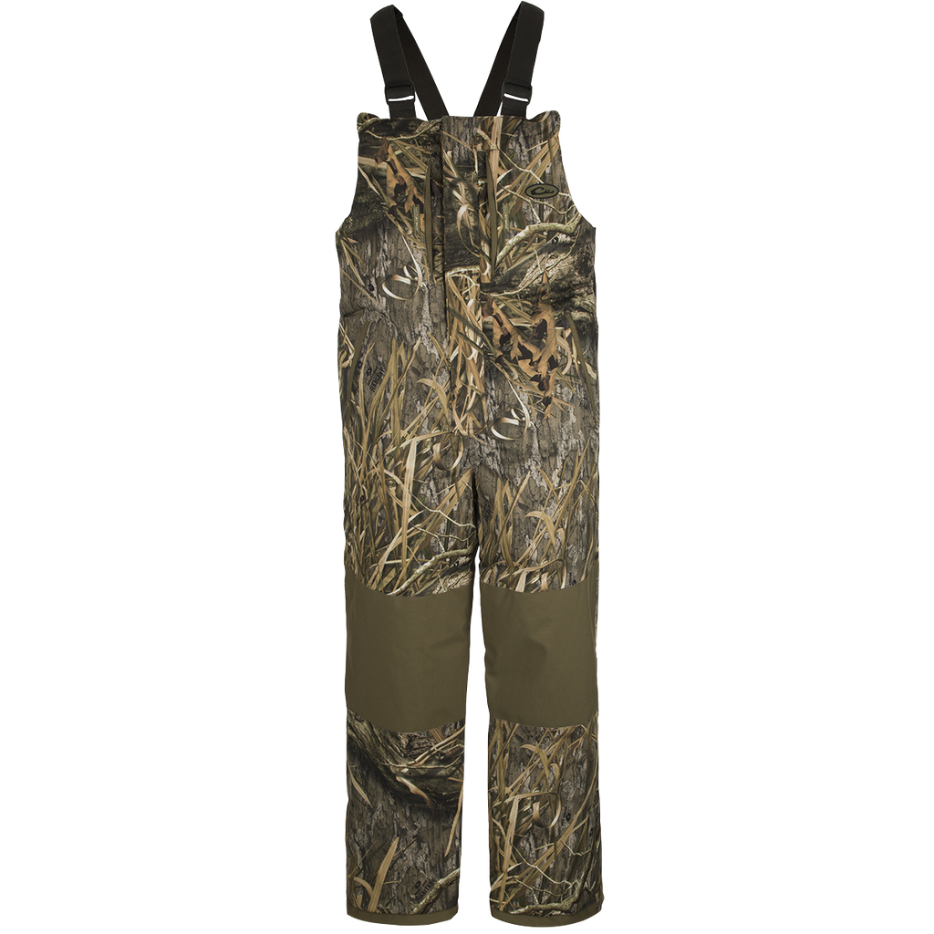Drake Waterfowl Reflex Insulated Bibs for Ladies - Mossy Oak Shadow Grass Habitat - M
