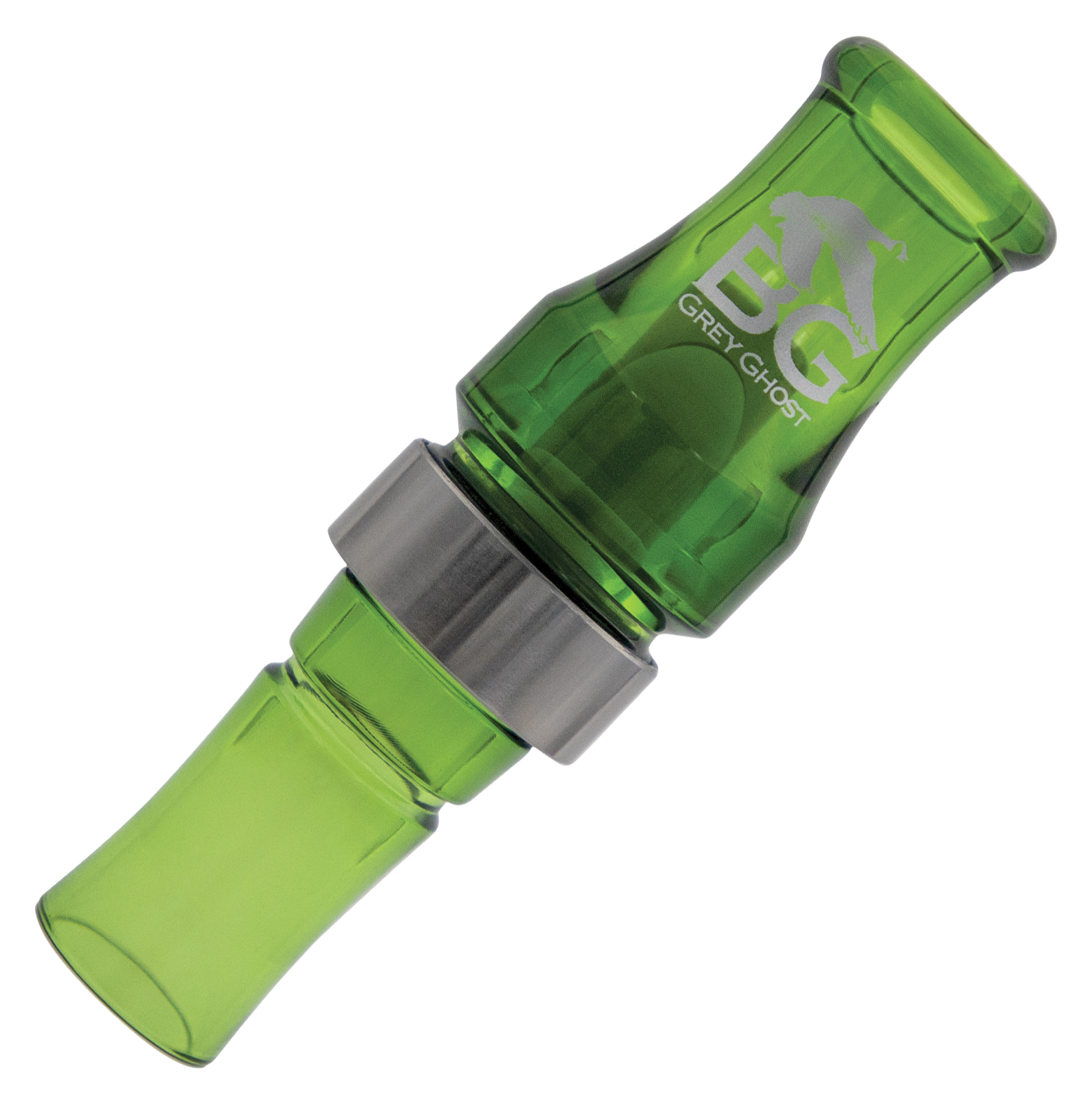 Image of Buck Gardner Calls Grey Ghost Polycarbonate Goose Call - Camo Green