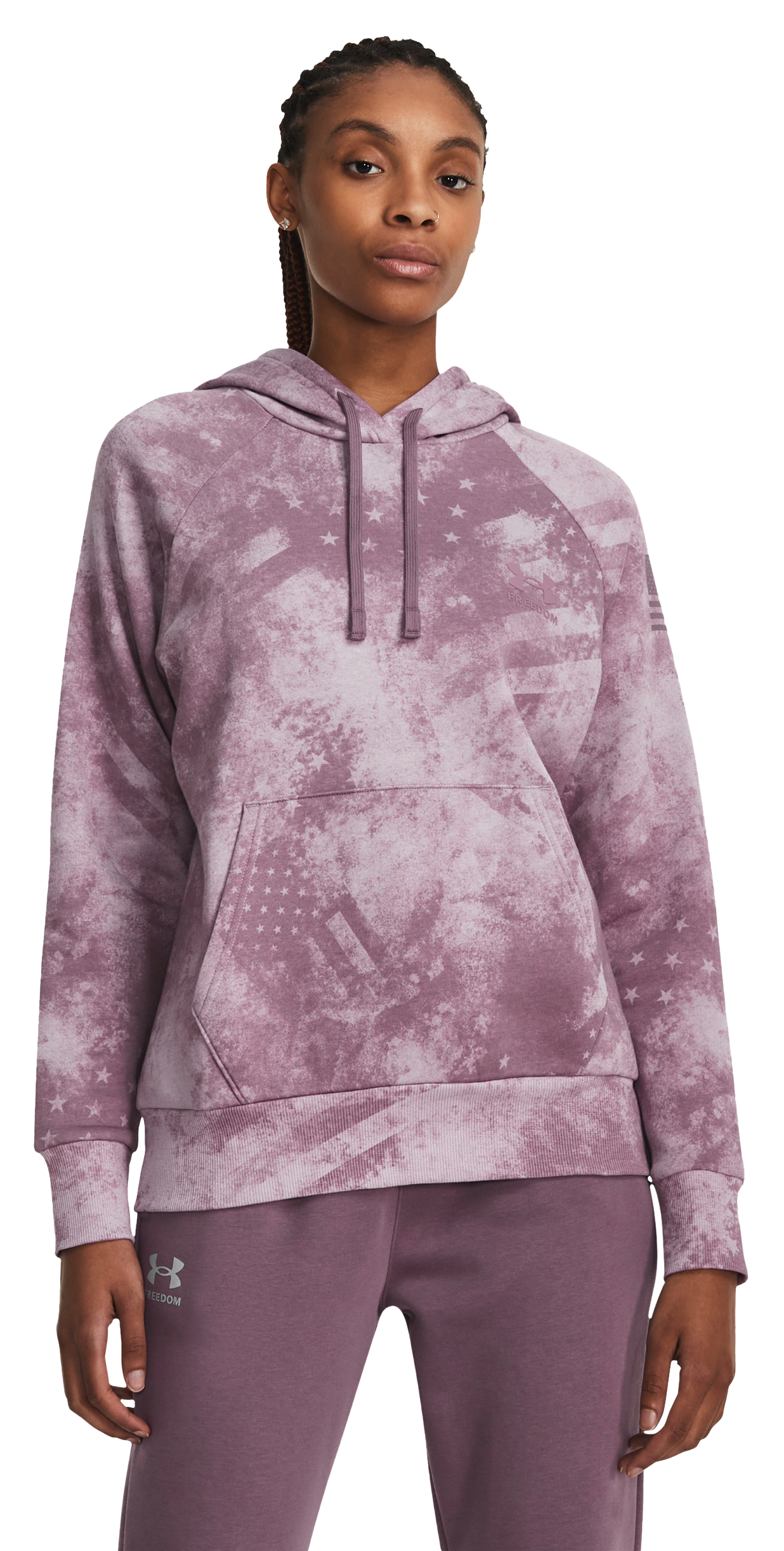 Under Armour Purple Women's Freedom Rival Amp Hoodie