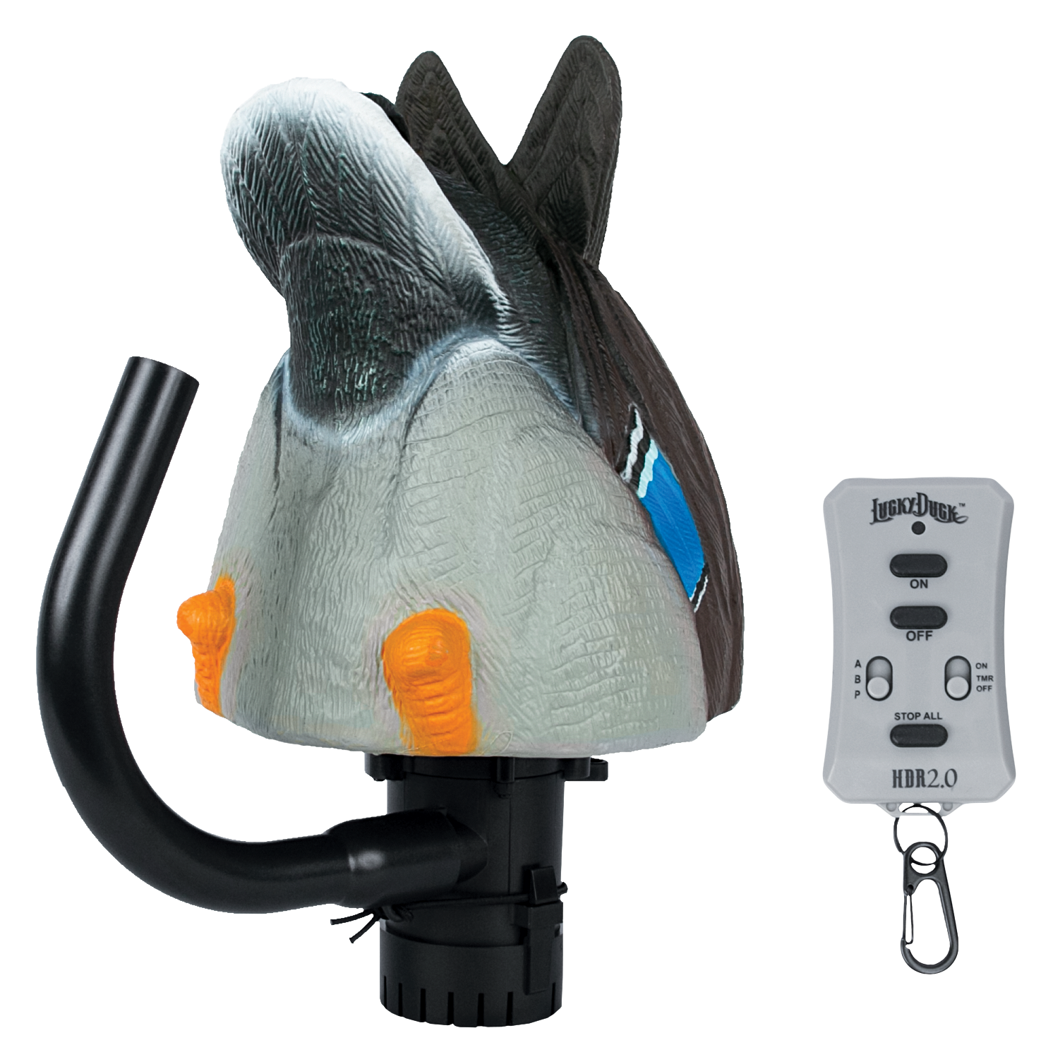 LUCKY DUCK Agitator HDi Mallard Motorized Duck Butt Decoy with Remote