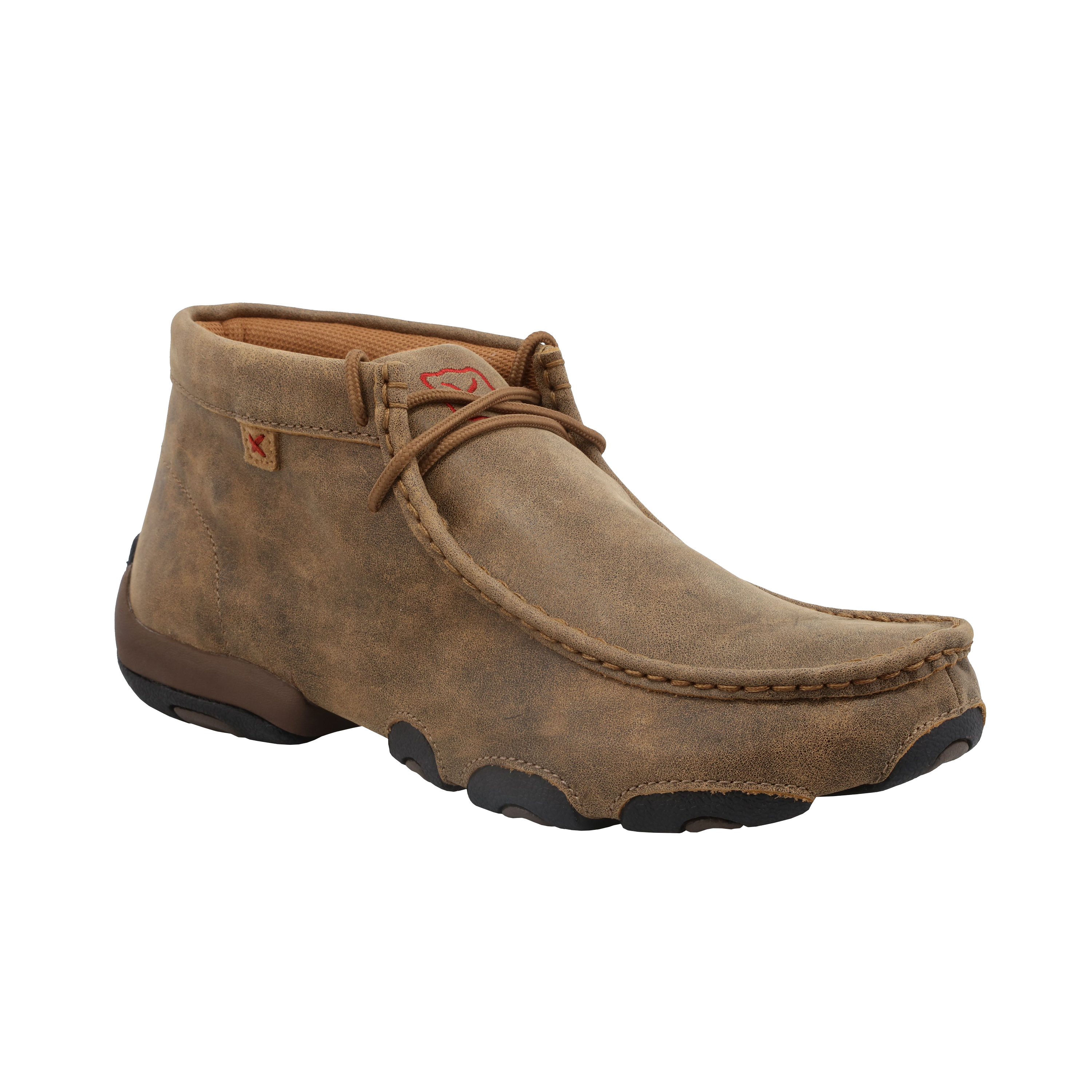 Image of Twisted X The Original Chukka Driving Moc Shoes for Men - Bomber - 16M