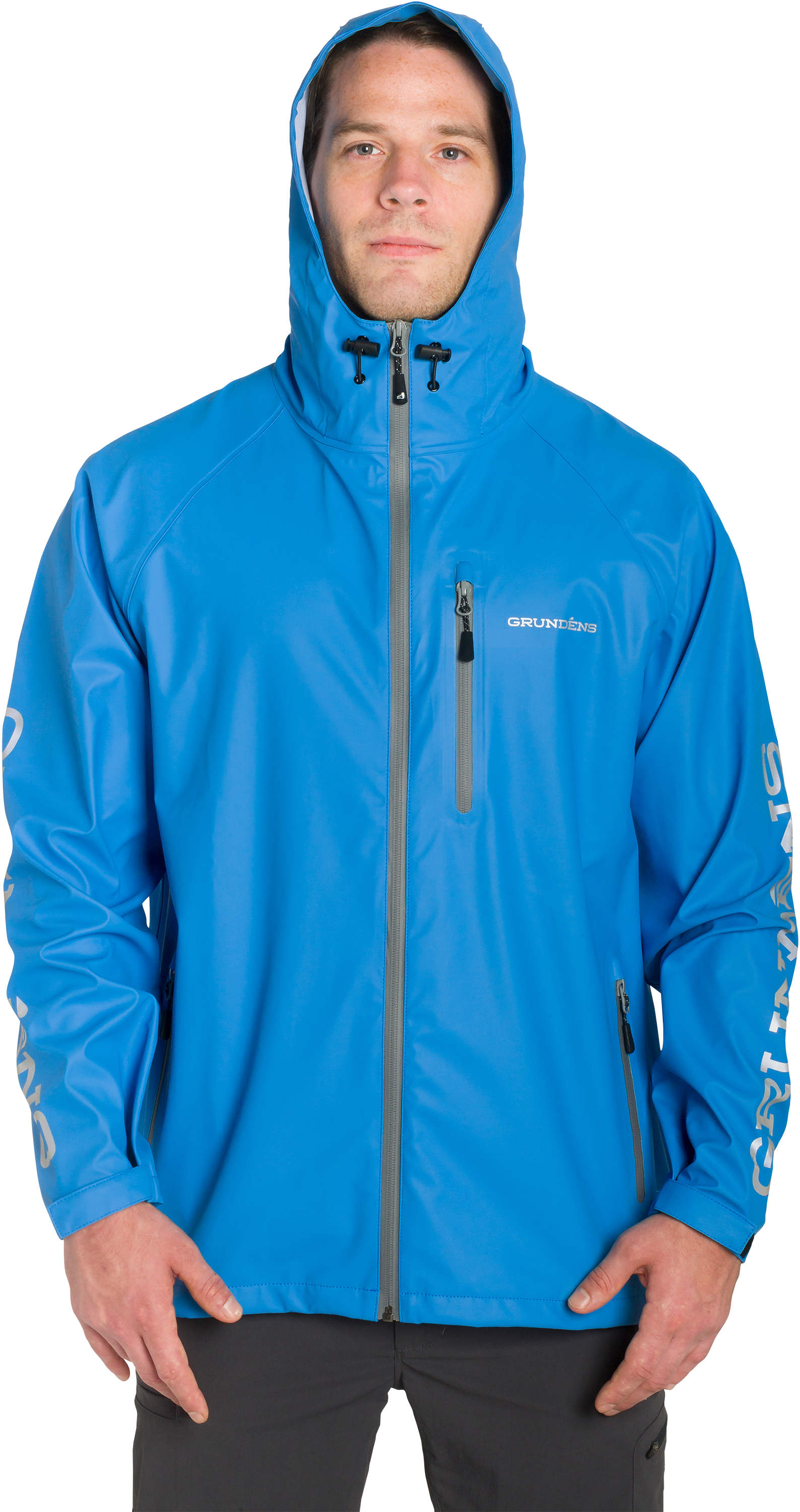 Image of Grundens Tourney Jacket - Coastal Blue