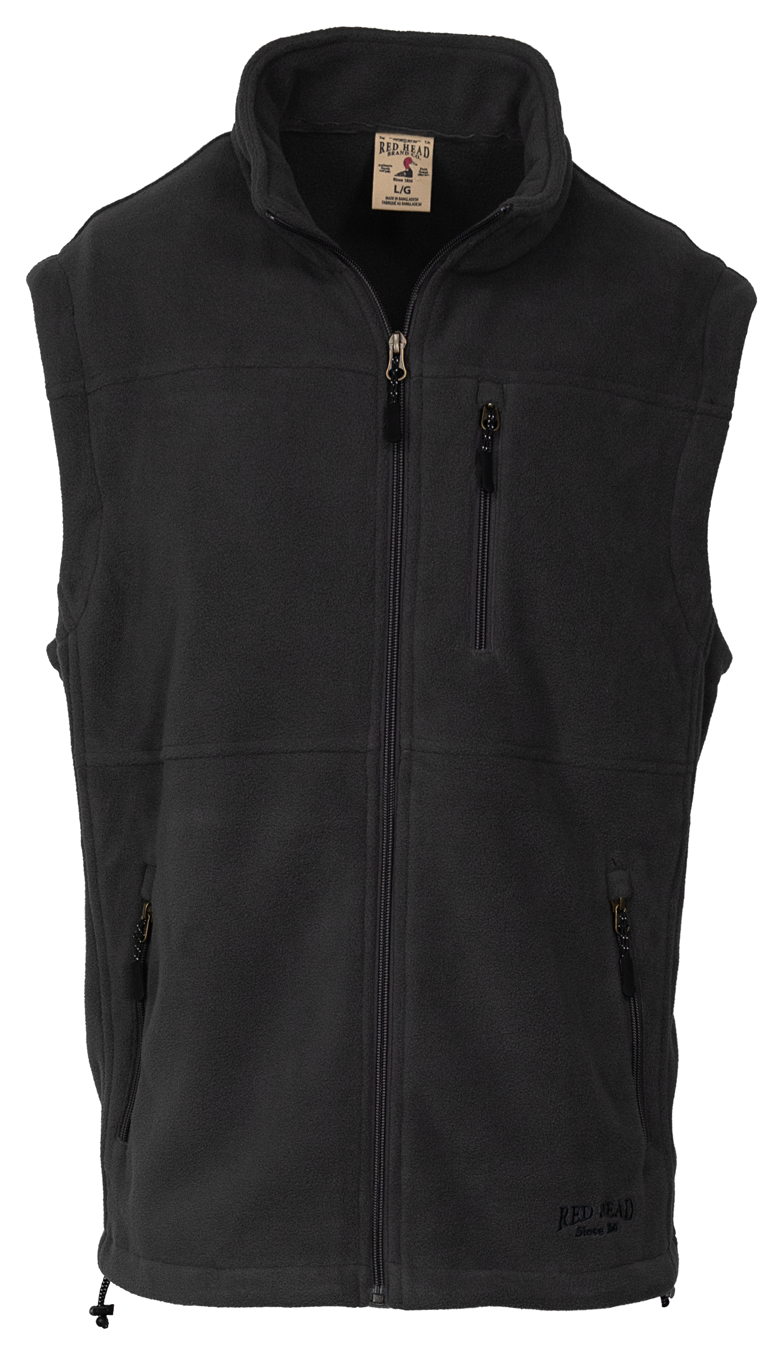 Image of RedHead Fleece Vest for Men - Dark Gray - S