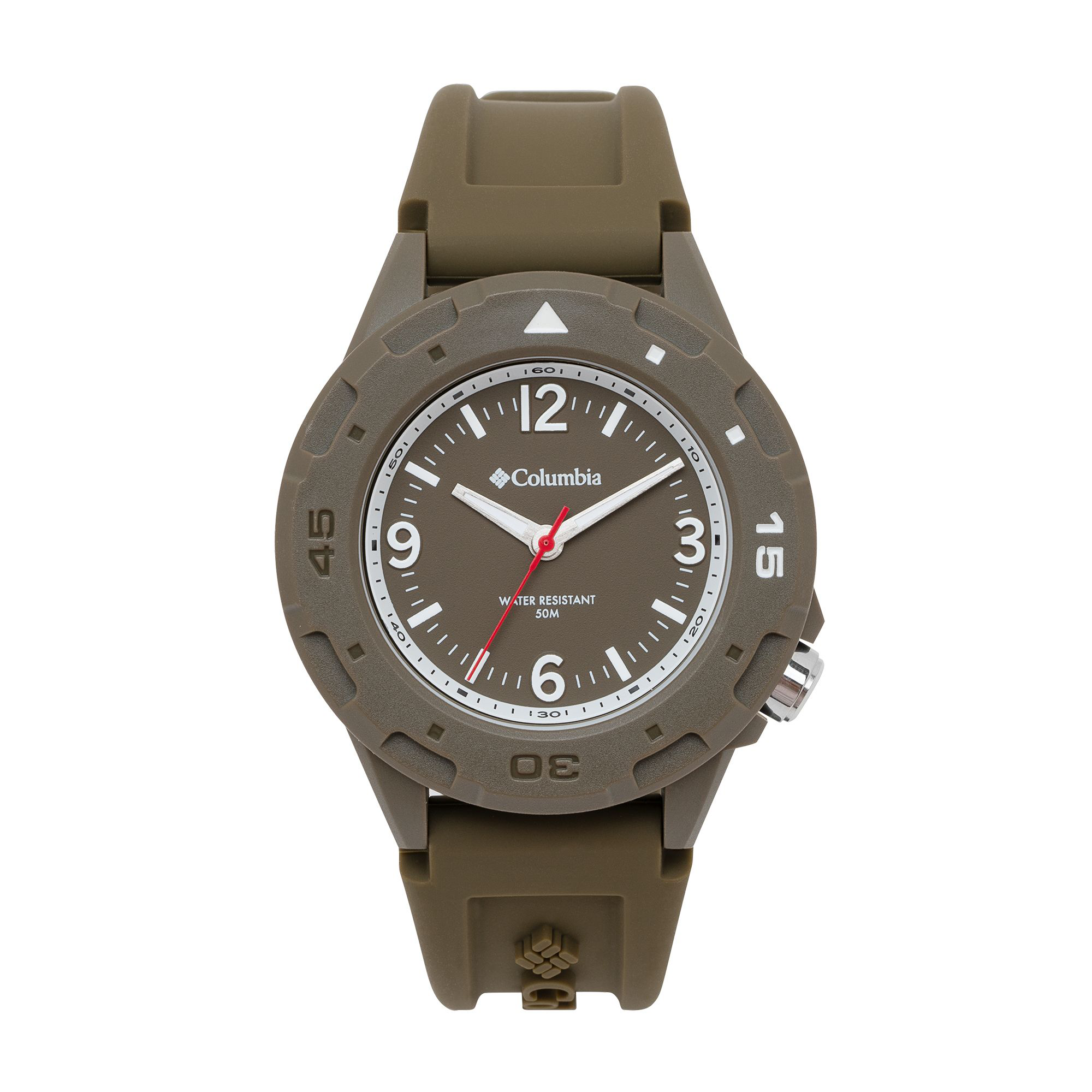 Image of Columbia Trailhead Analog 3-Hand Silicone Strap Watch