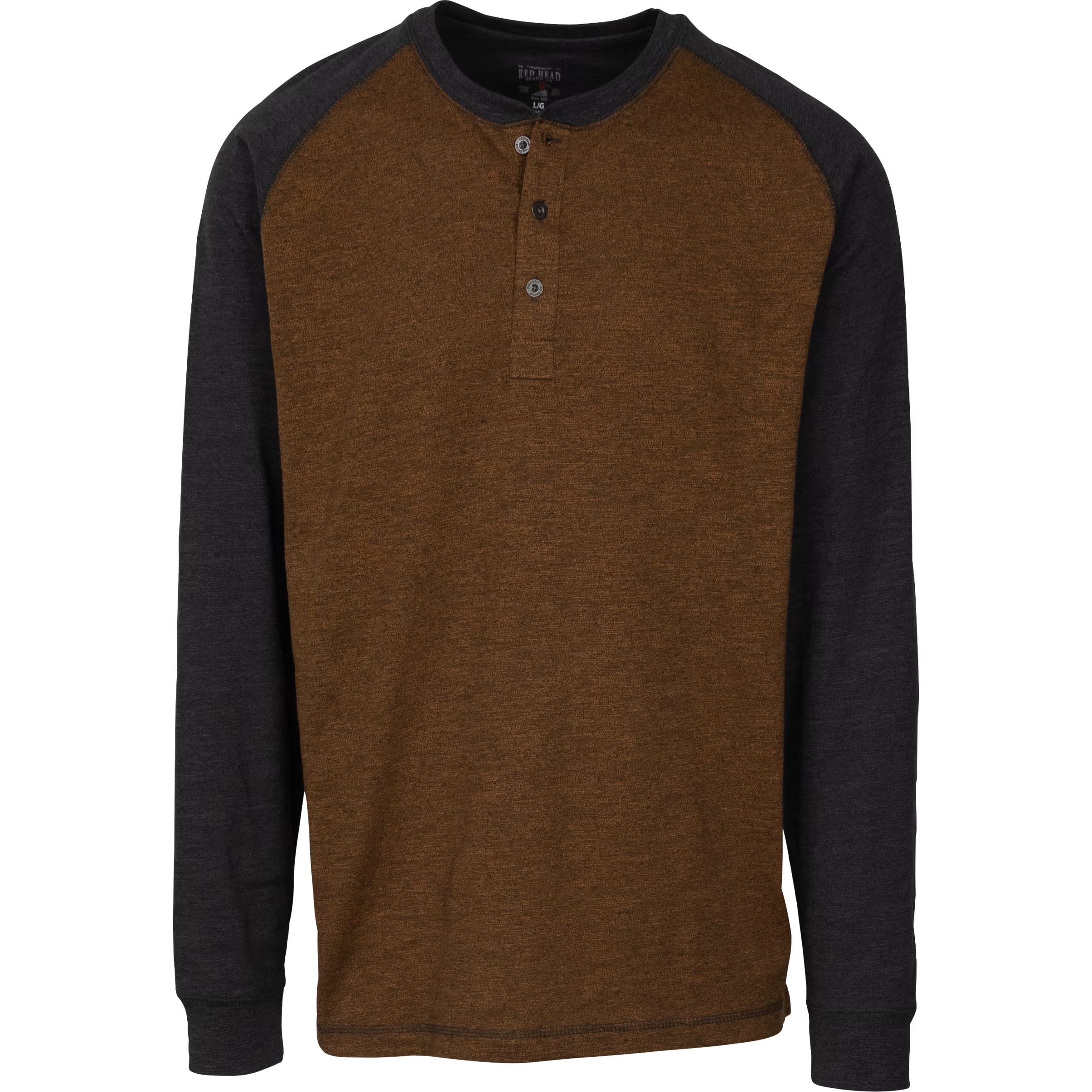 REDHEAD Gray's Creek Raglan Henley for Men