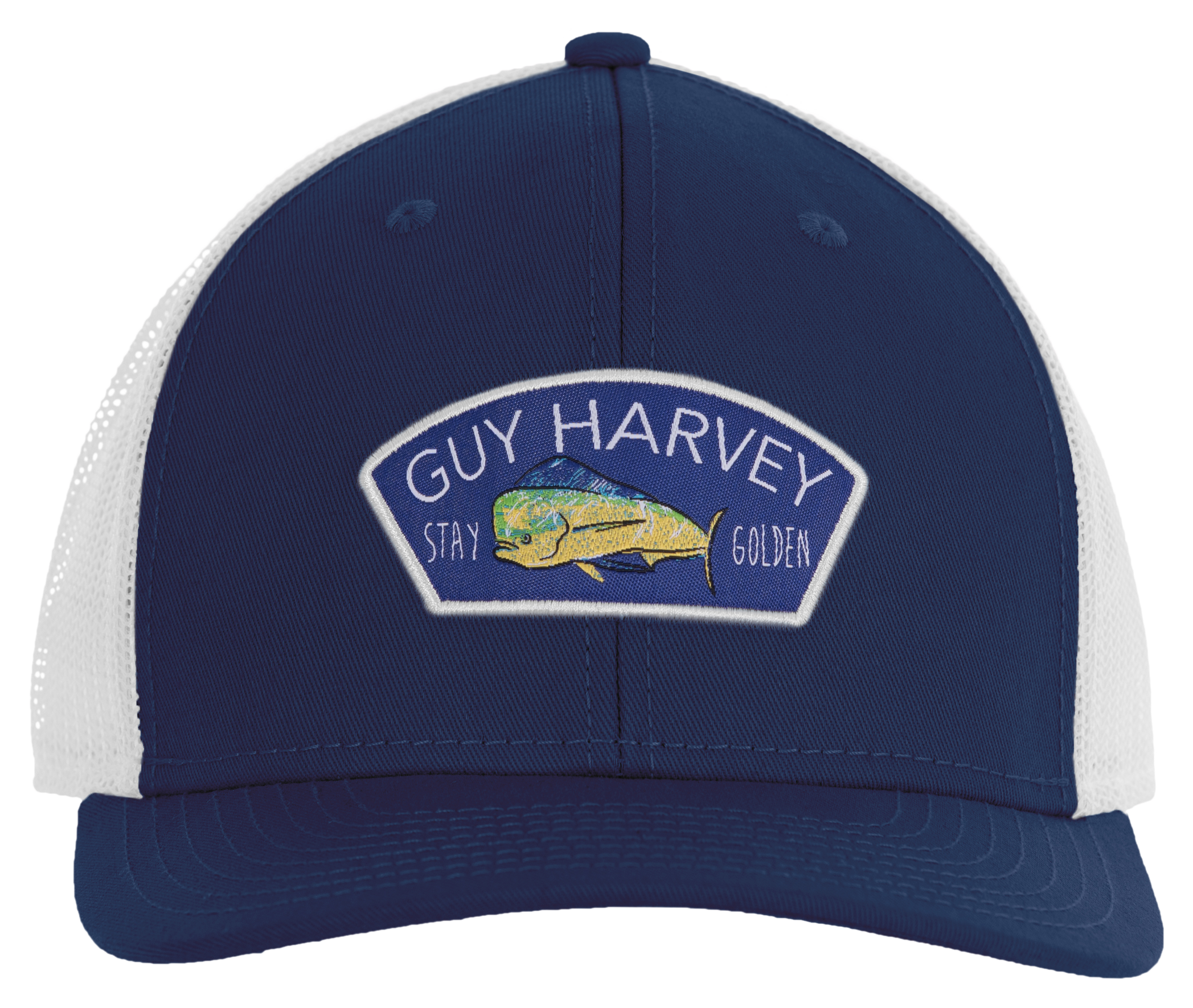 Image of Guy Harvey Stay Golden Cap - Estate Blue