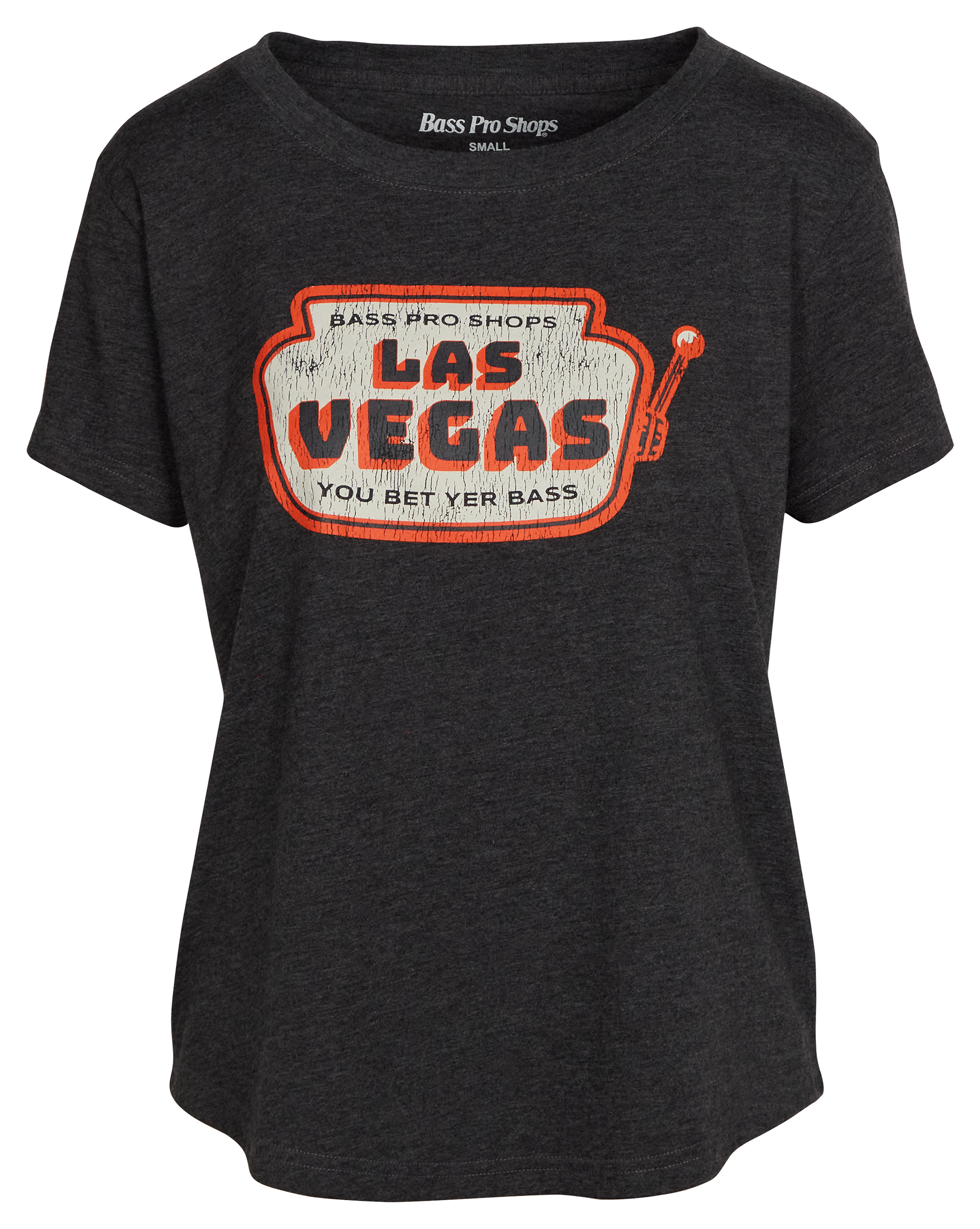 Image of Bass Pro Shops Las Vegas Slot Machine Short-Sleeve T-Shirt for Ladies