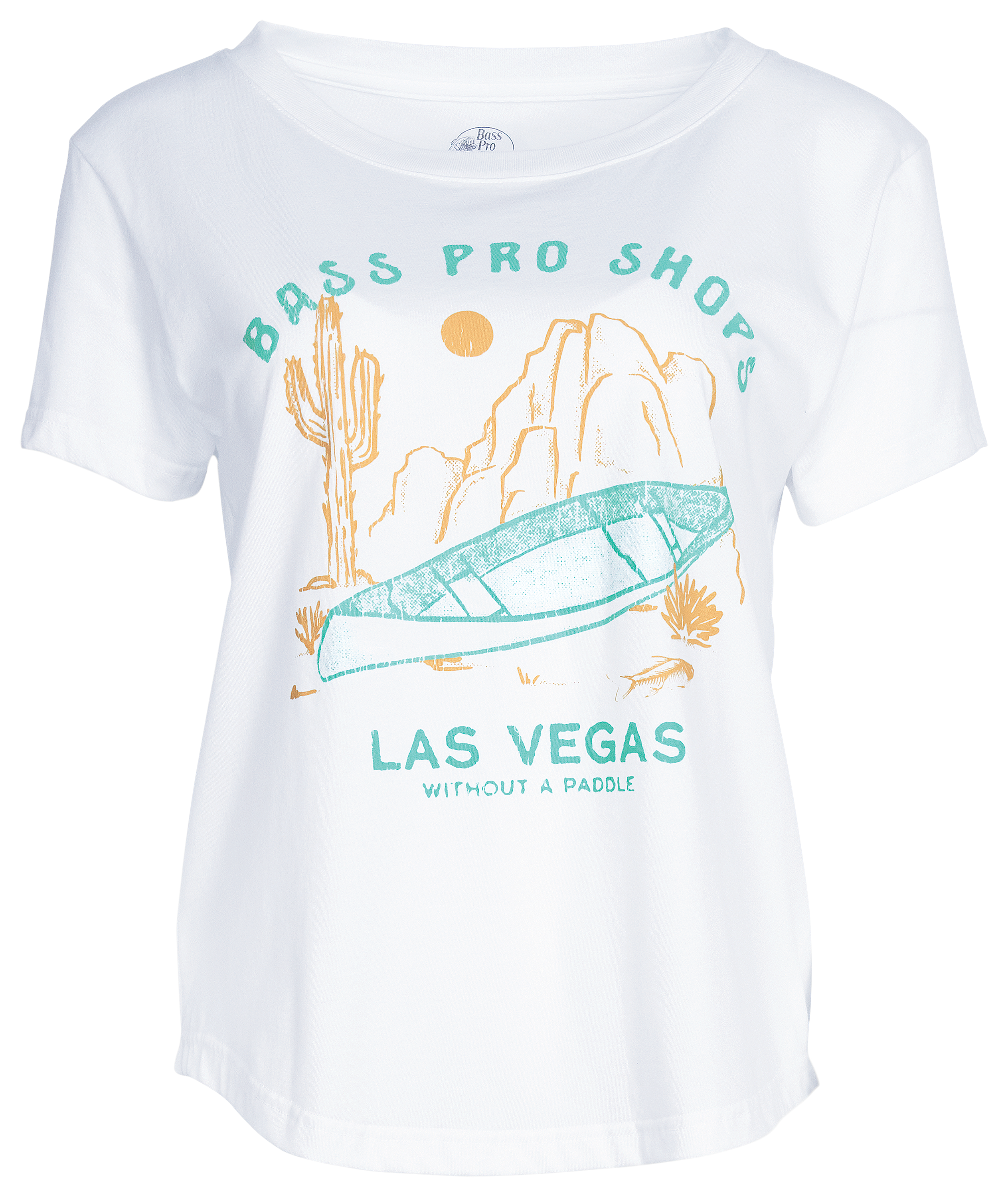 Bass Pro Shops Las Vegas Without A Paddle Short-Sleeve T-Shirt for Ladies